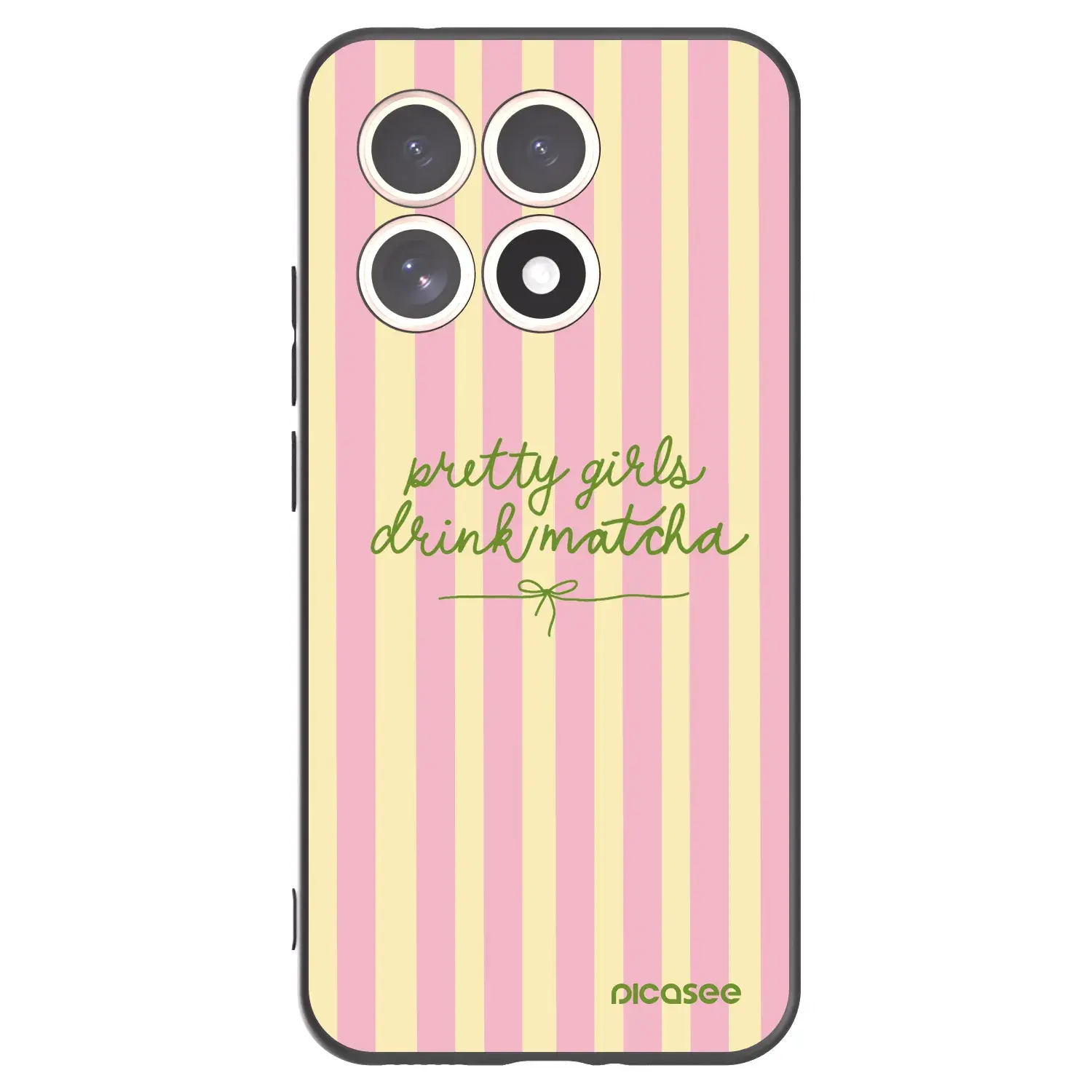 Silikonový černý obal pro Xiaomi 15T - Pretty matcha