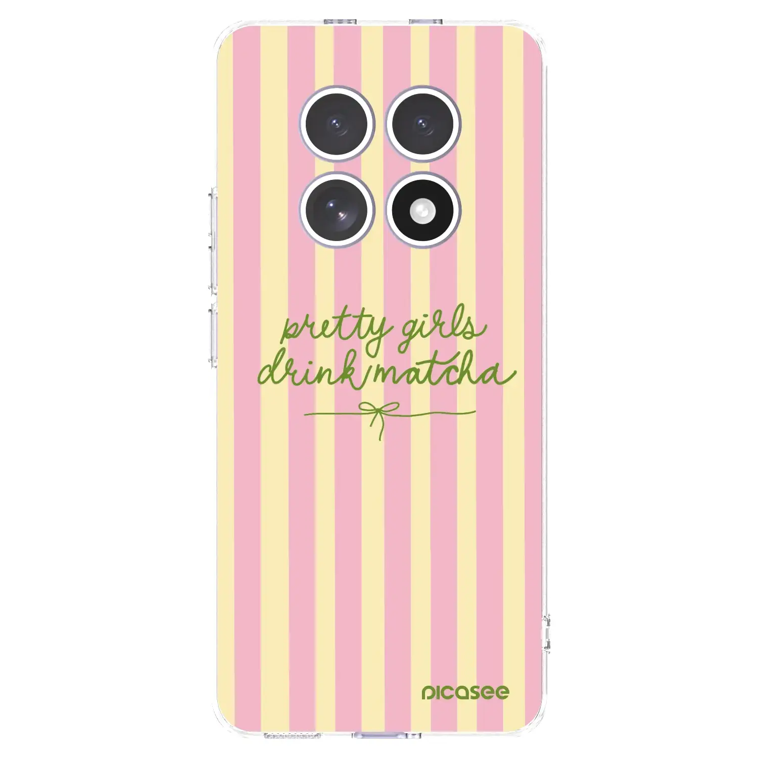 Silikonový průhledný obal pro Xiaomi Redmi Note 15 4G - Pretty matcha