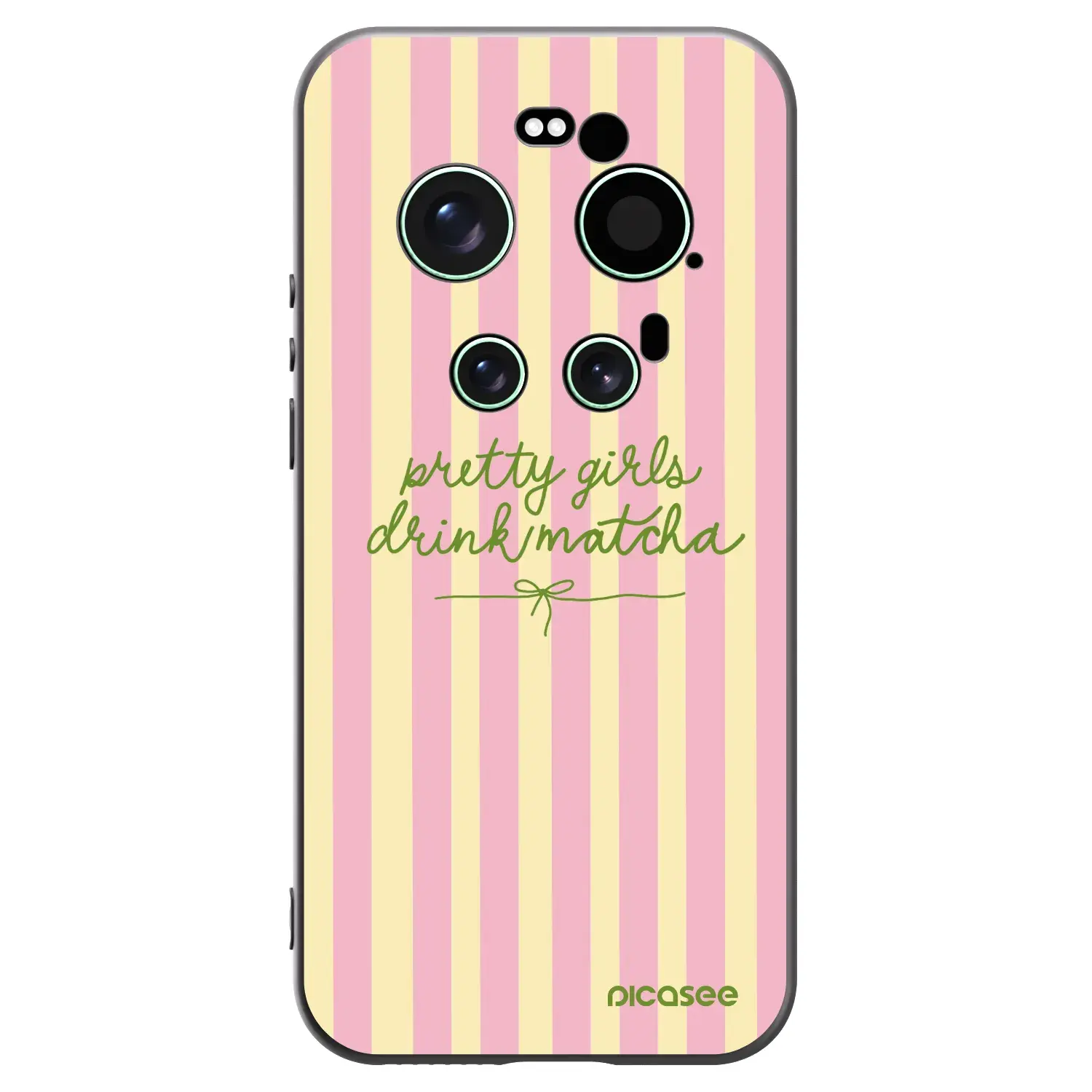 Silikonový černý obal pro Xiaomi 17 Ultra - Pretty matcha
