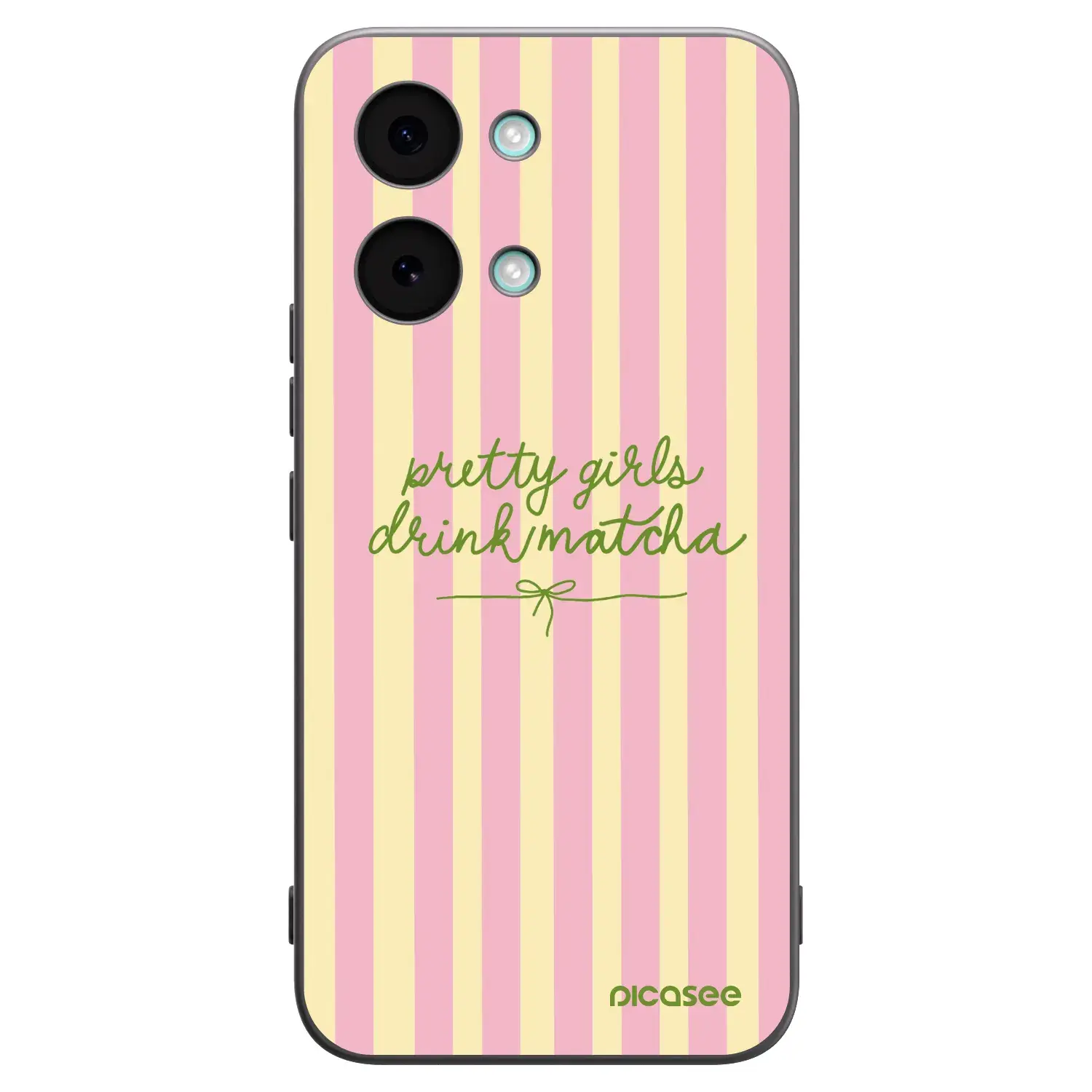 Silikonový černý obal pro Xiaomi Poco X8 Pro Max - Pretty matcha