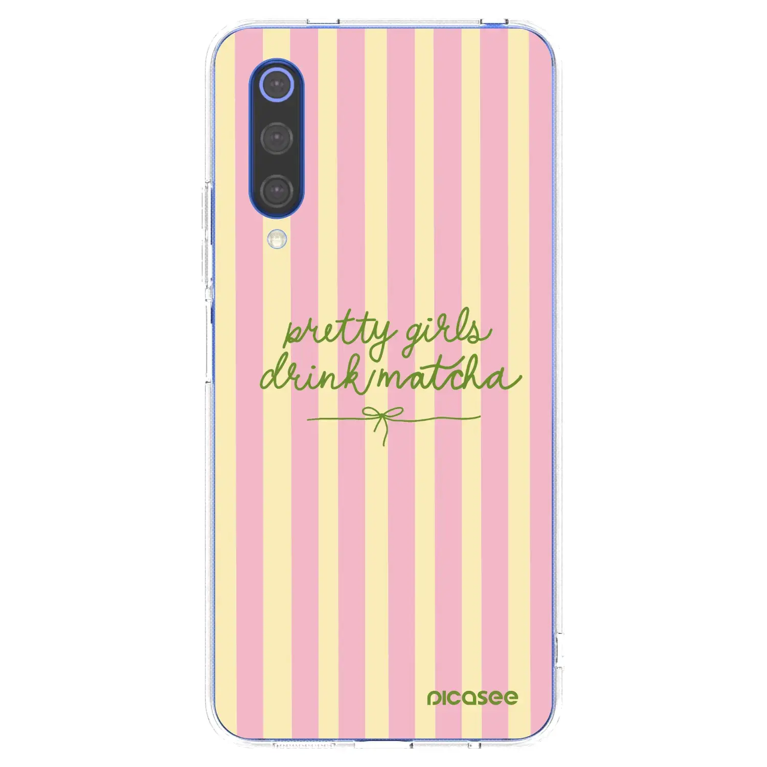 Silikonový průhledný obal pro Xiaomi Mi 9 SE - Pretty matcha