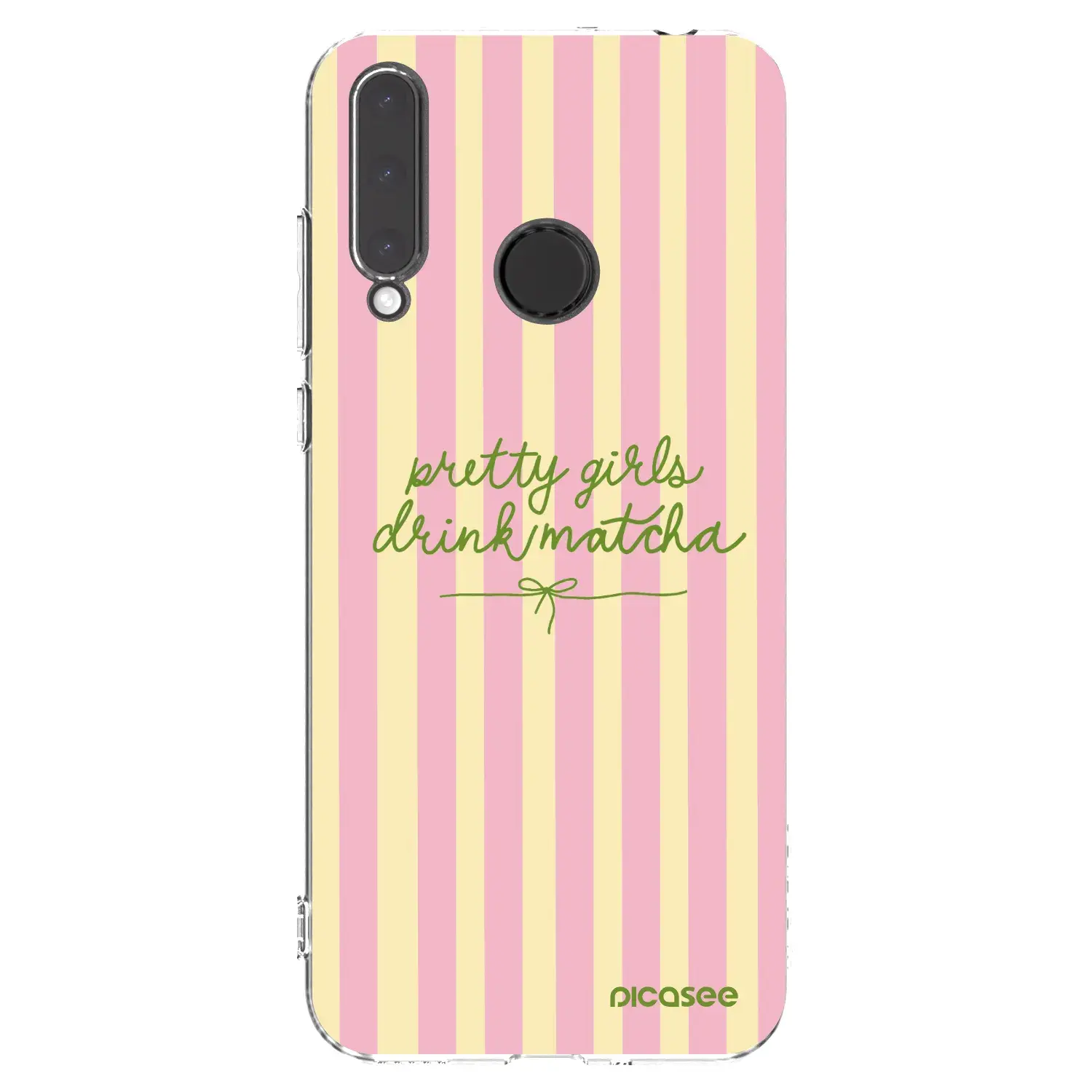 Silikonový průhledný obal pro Honor 20 Lite - Pretty matcha