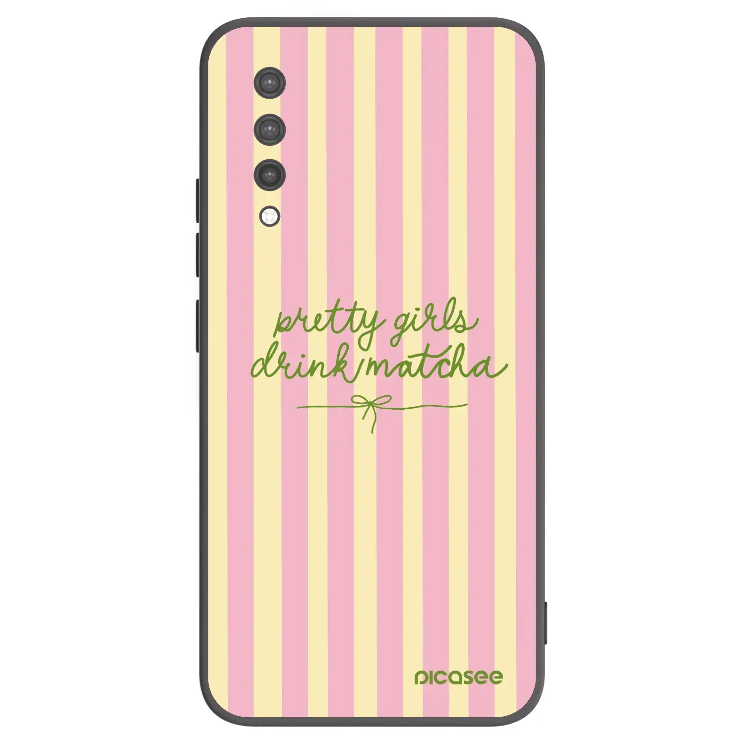 Silikonový černý obal pro Xiaomi Mi 9 Lite - Pretty matcha