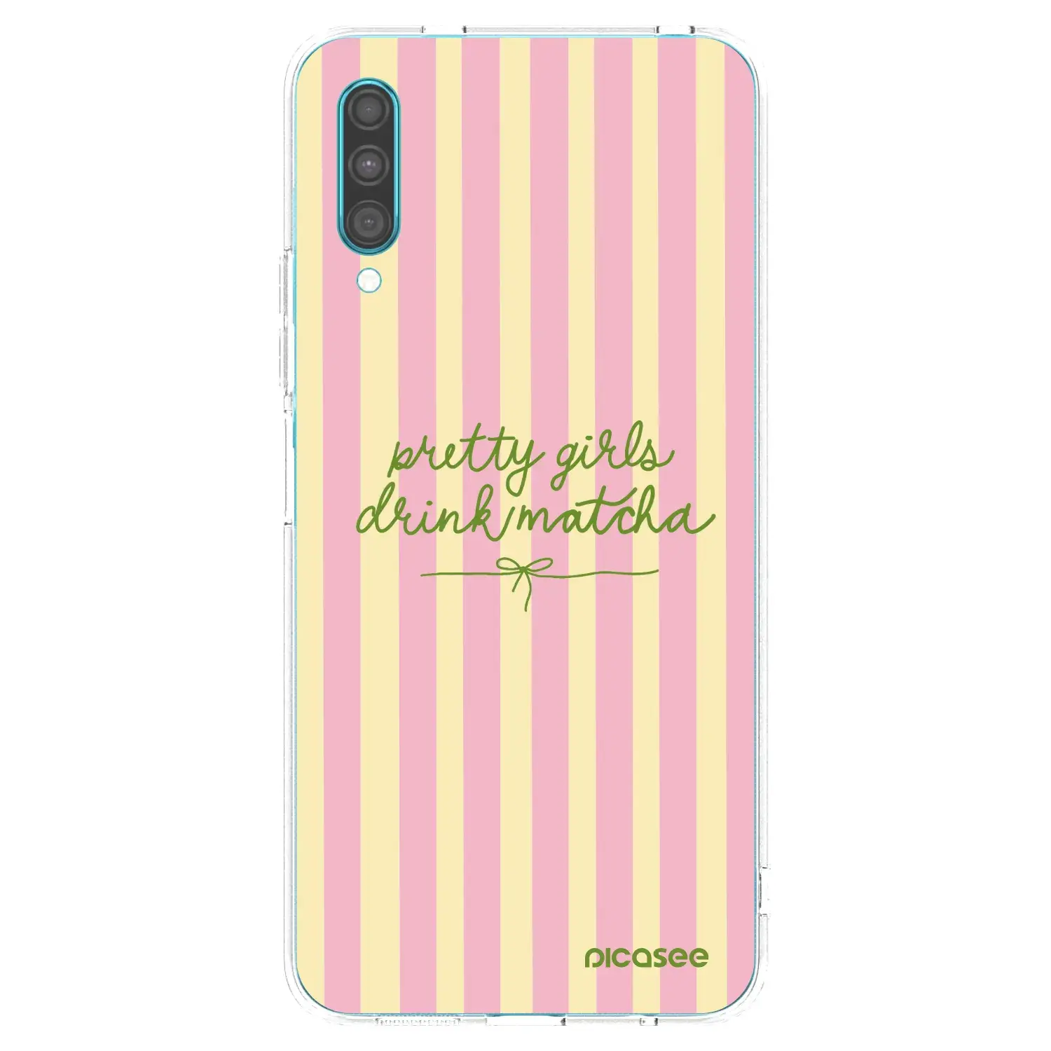 Silikonový průhledný obal pro Samsung Galaxy A30s A307F - Pretty matcha