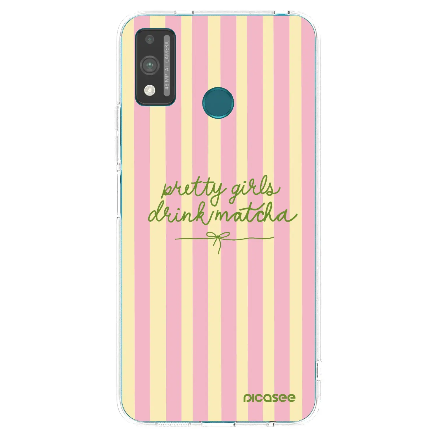 Silikonový průhledný obal pro Honor 9X Lite - Pretty matcha