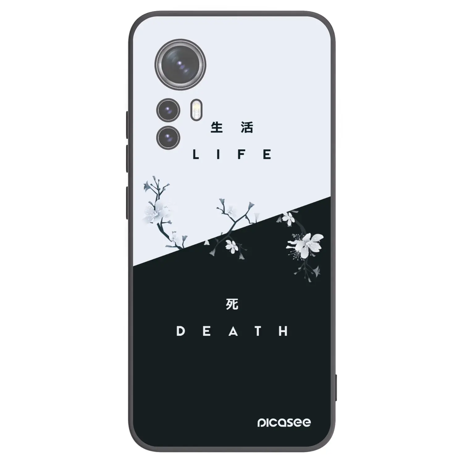 Silikonový černý obal pro Xiaomi 12X - Živý - Mrtvý