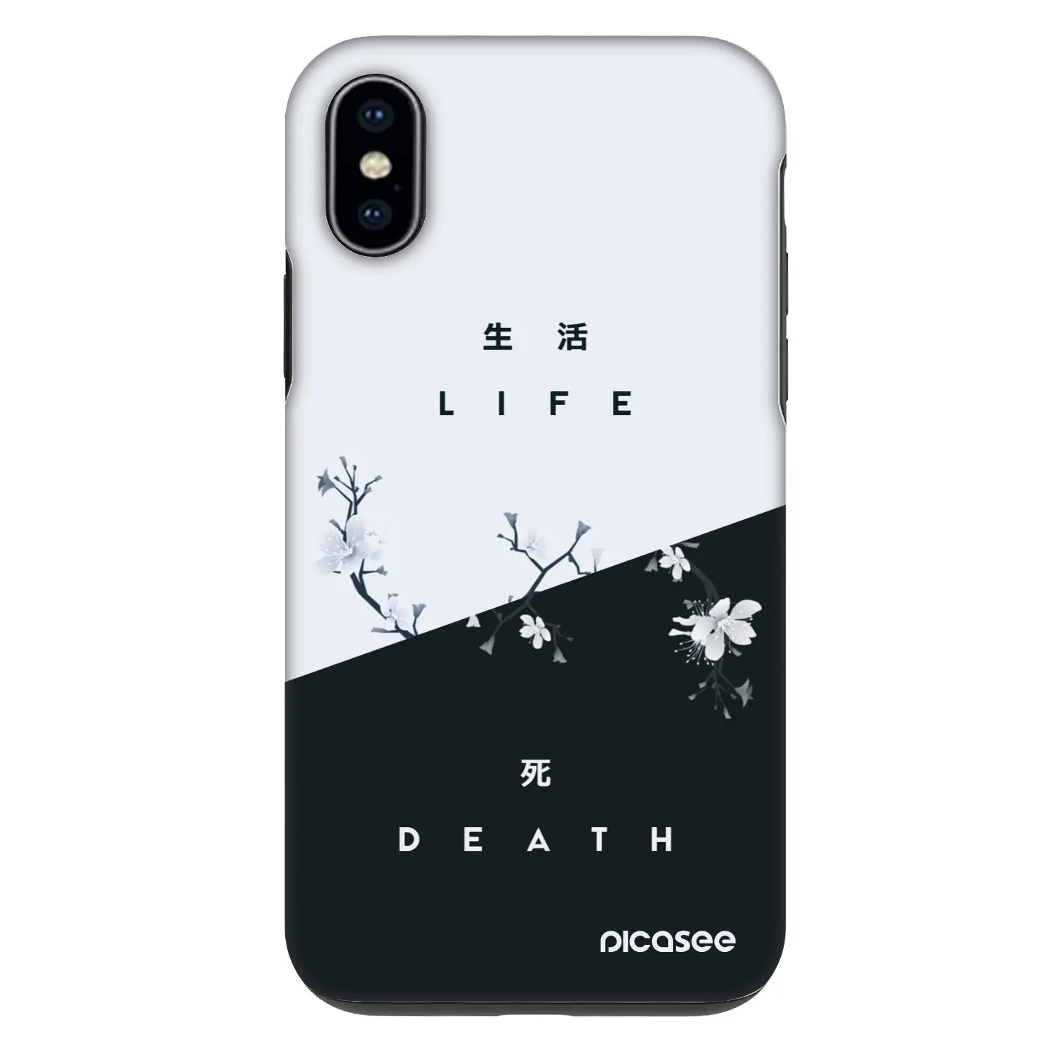 Fashion Case pro Apple iPhone X/XS - Živý - Mrtvý