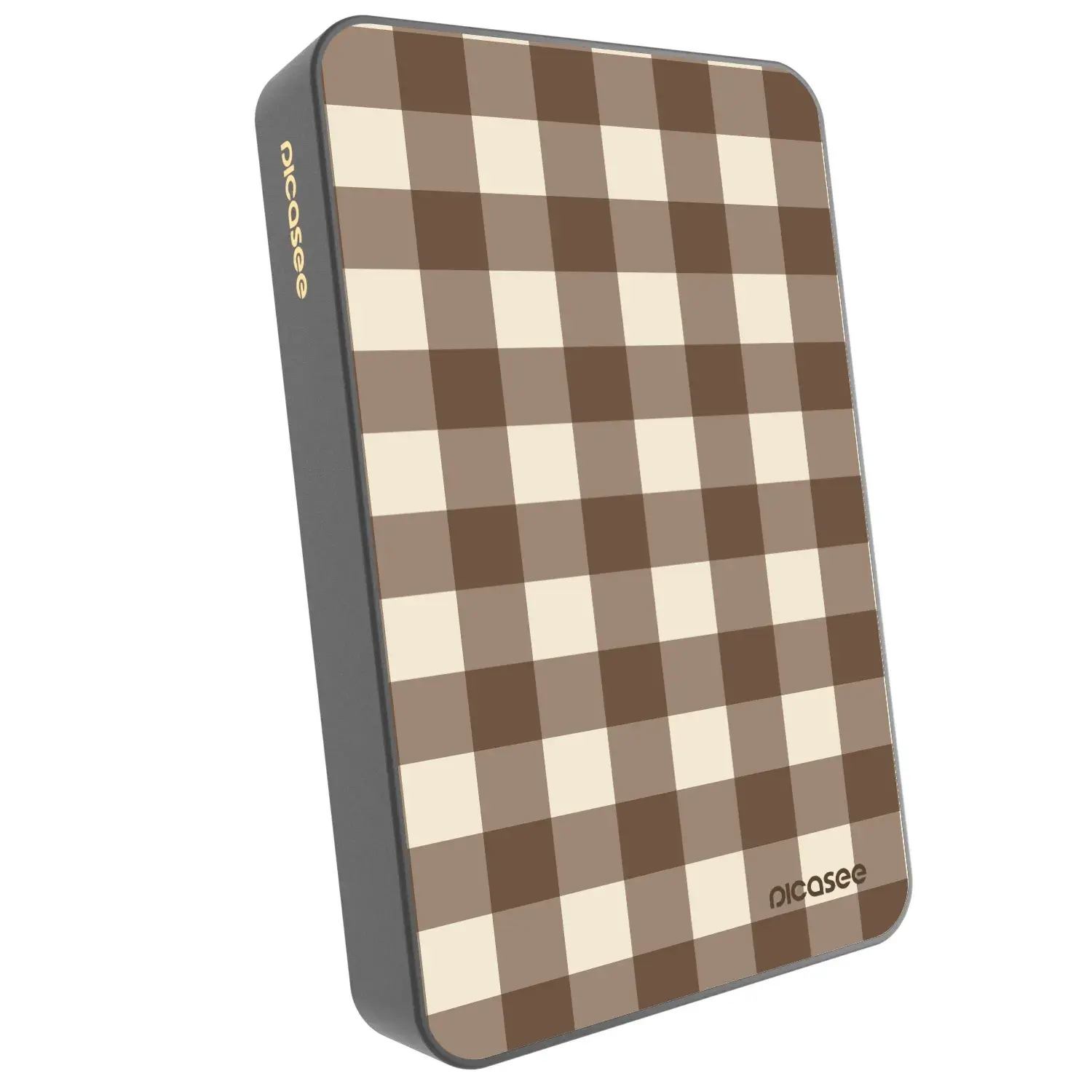 Powerbanka s MagSafe 10 000 mAh Šedá - Brown grid
