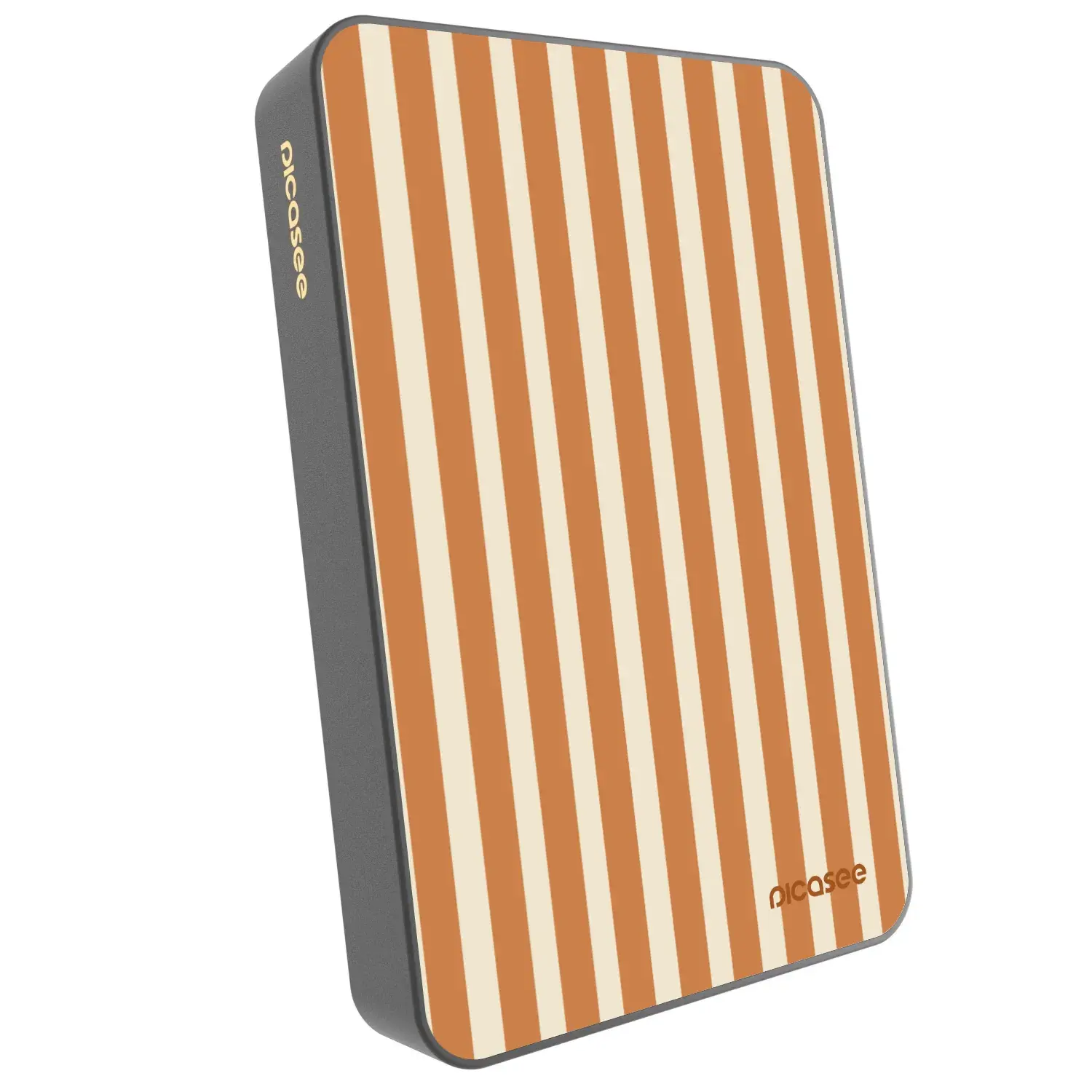 Powerbanka s MagSafe 10 000 mAh Šedá - Orange lines