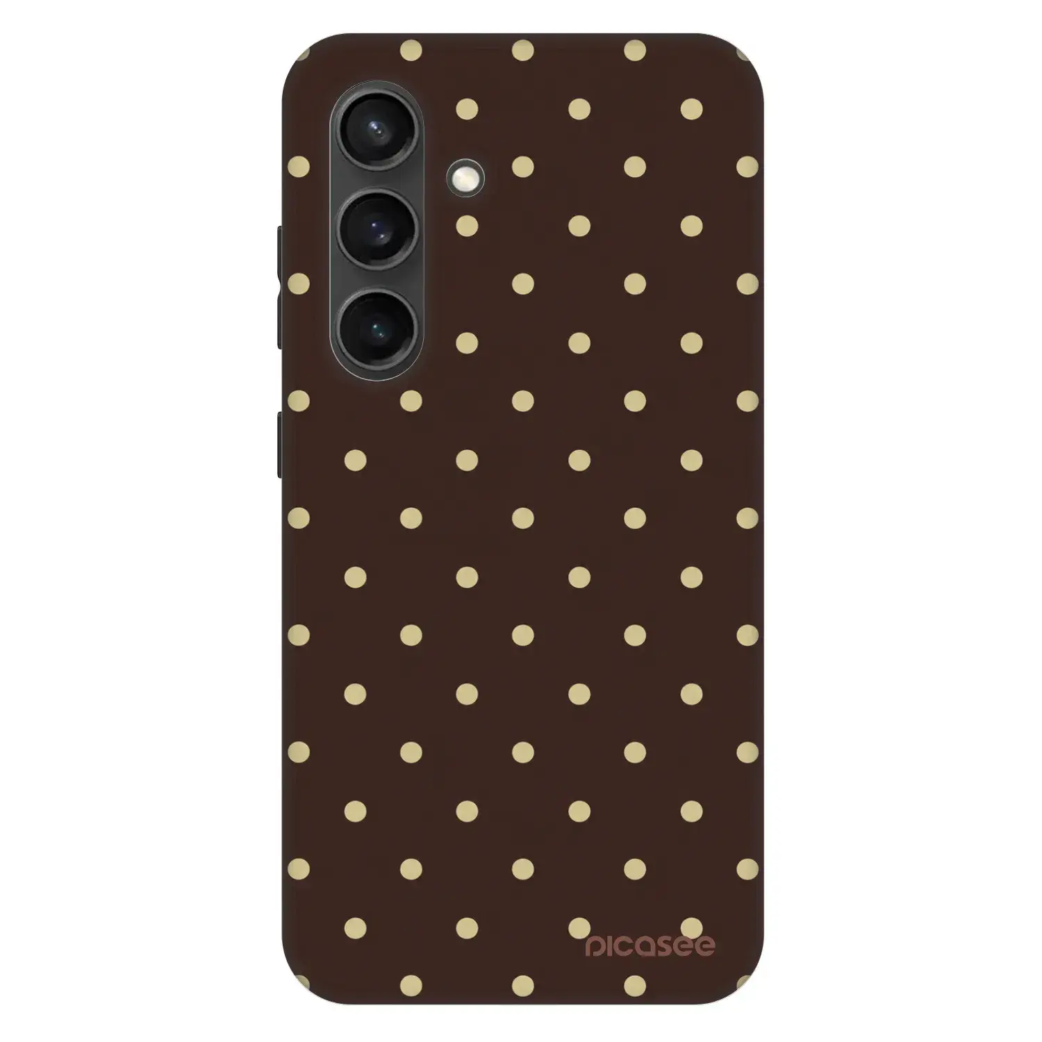 Fashion Case PowerShare pro Samsung Galaxy S24 S921B 5G - Vanilla Dots & Chocolate