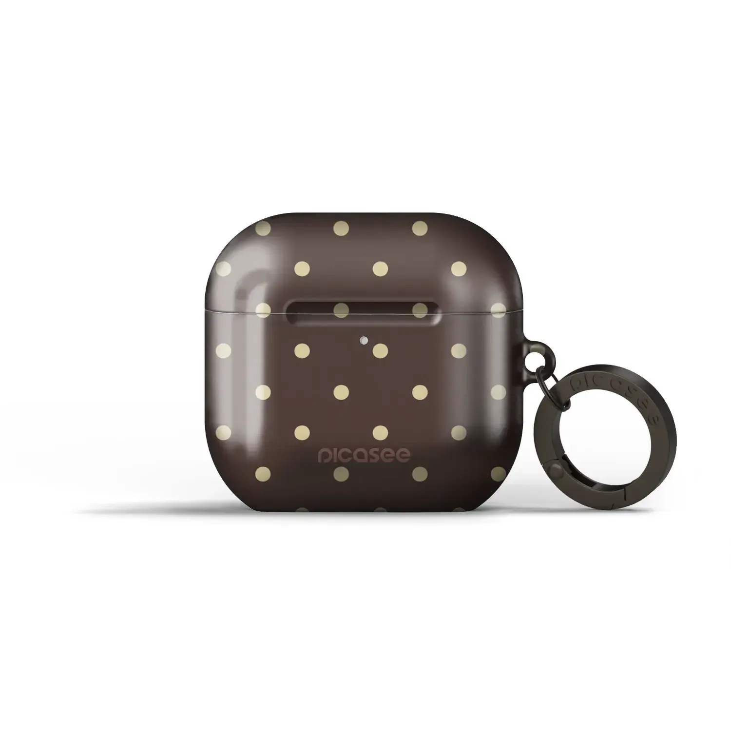 Obal pro Apple AirPods 5 - Vanilla Dots & Chocolate