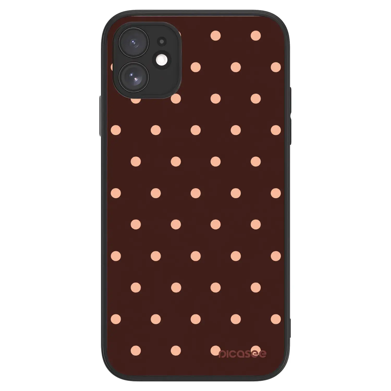 ULTIMATE CASE MagSafe pro Apple iPhone 11 - Peach Dots & Chocolate