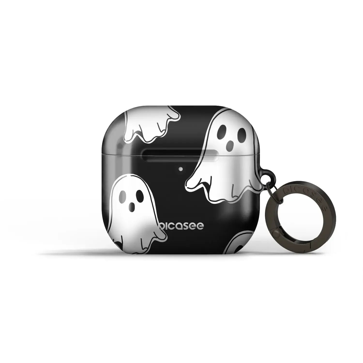 Obal pro Apple AirPods 5 - Black ghosts