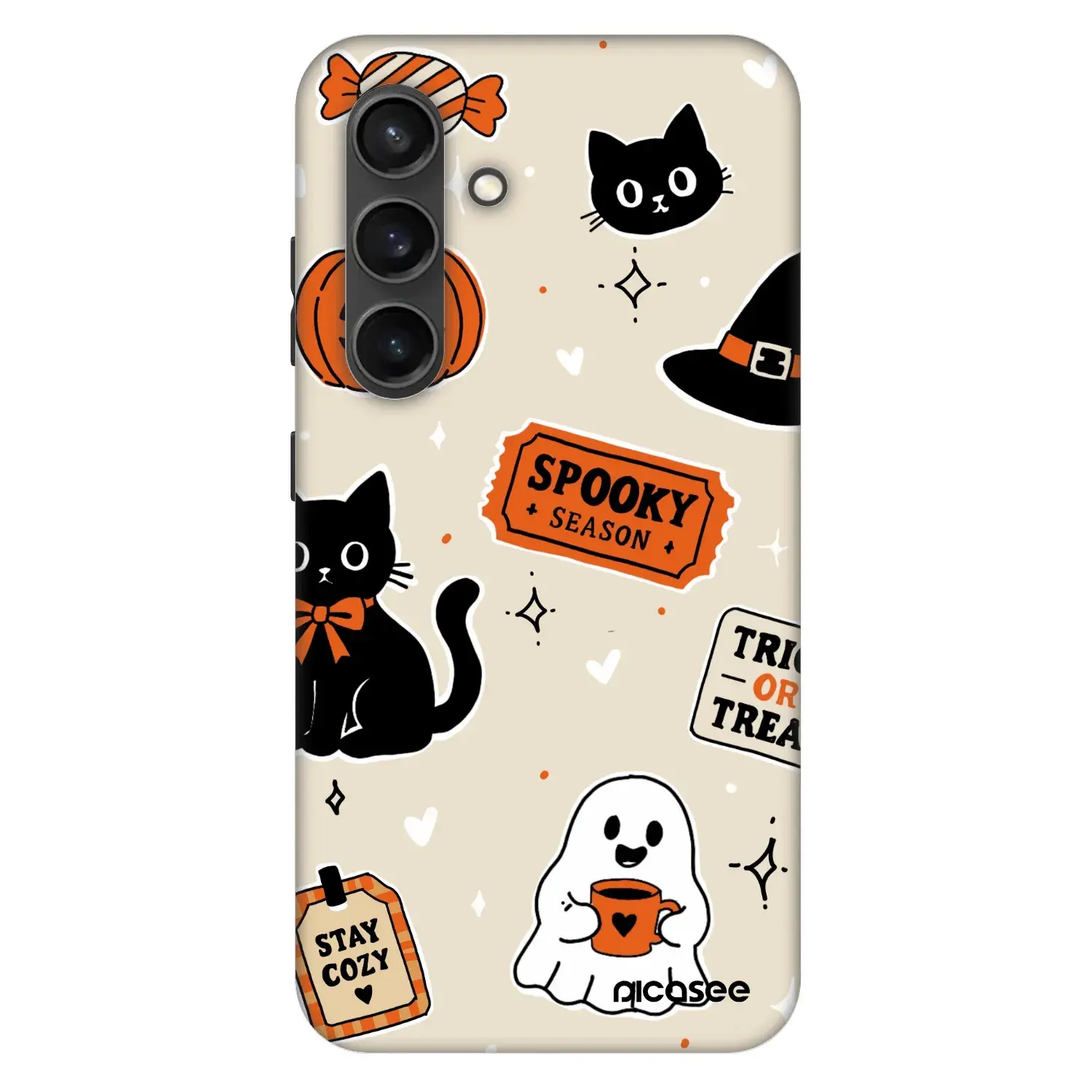 Fashion Case PowerShare pro Samsung Galaxy S24 S921B 5G - Halloween stickers