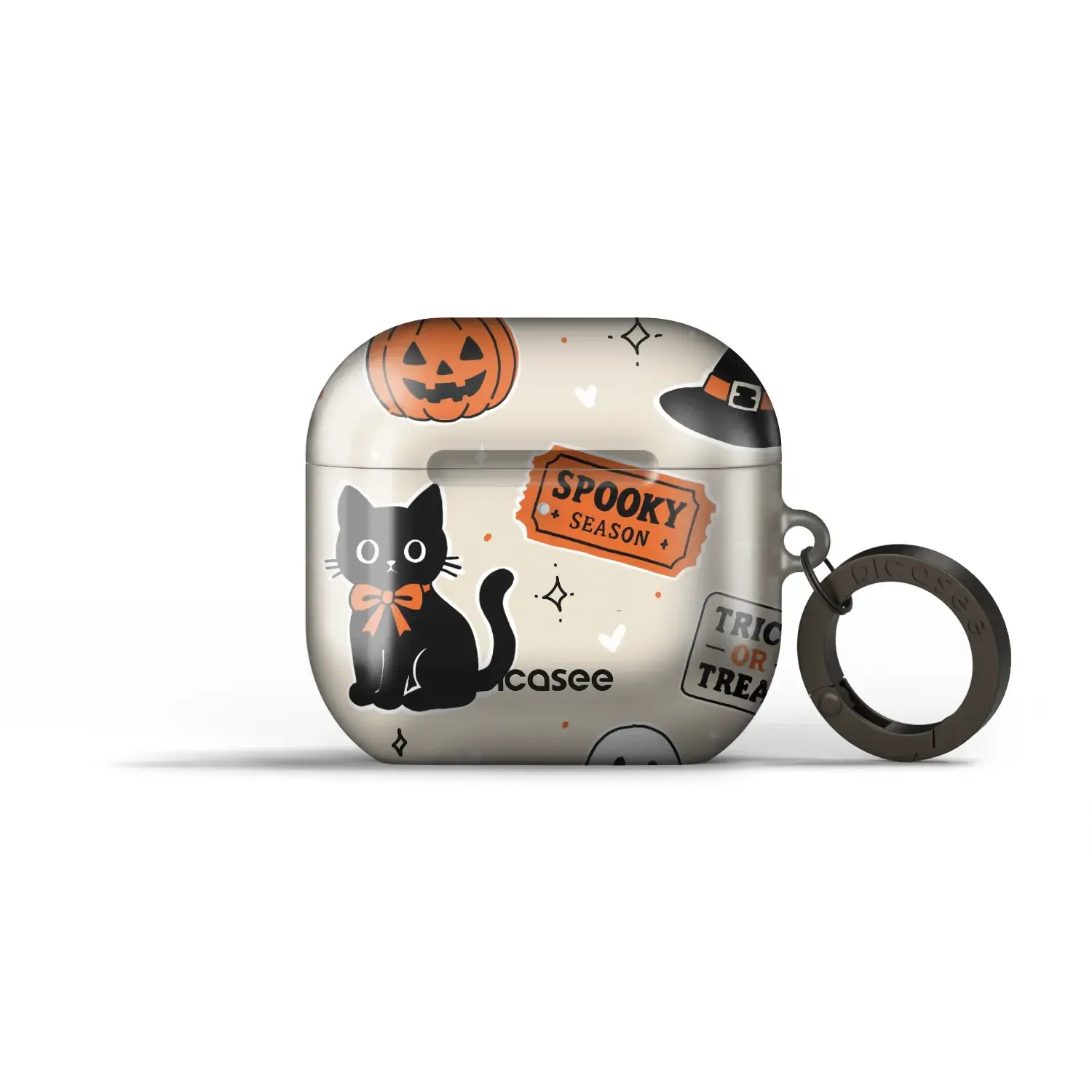 Obal pro Apple AirPods 5 - Halloween stickers