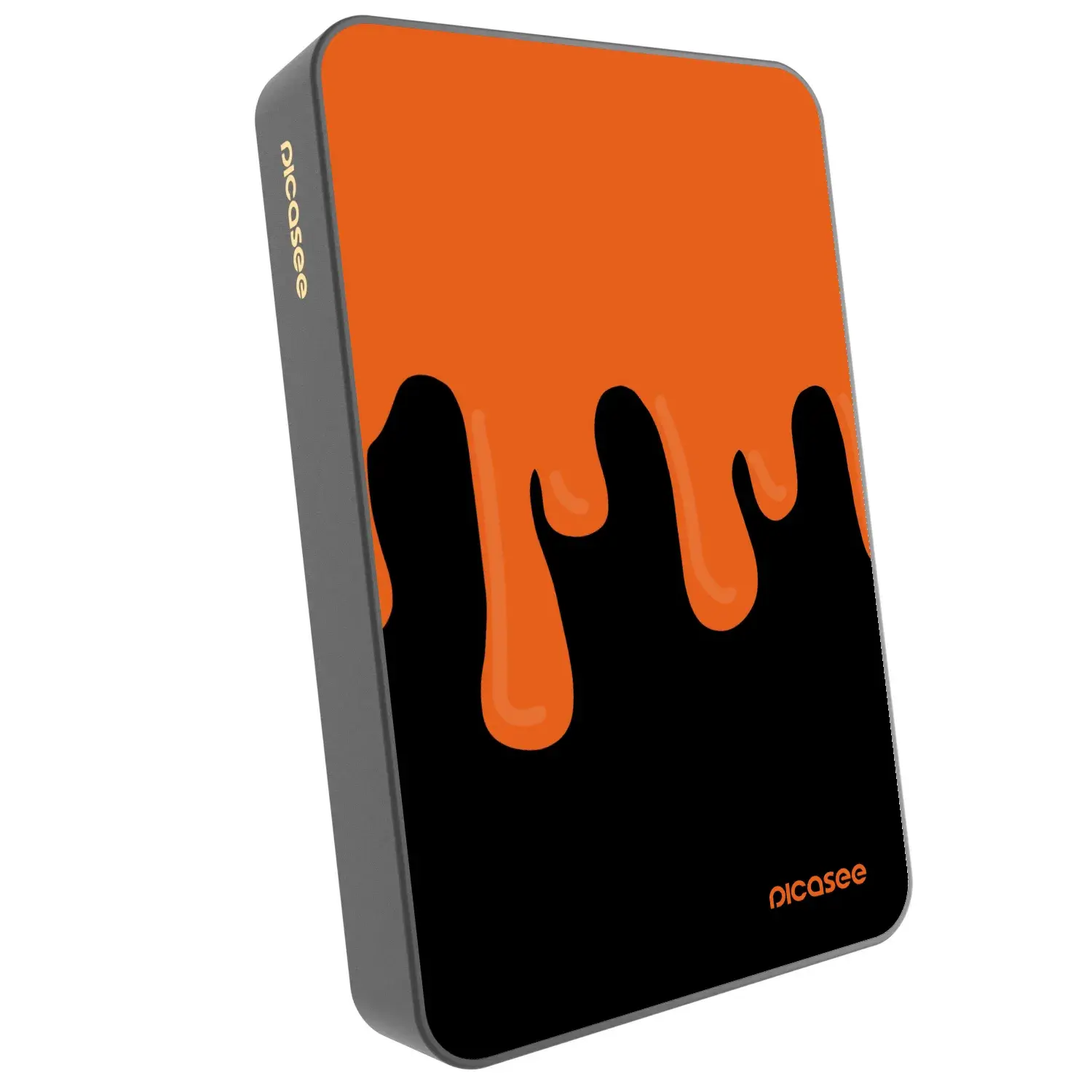 Powerbanka s MagSafe 10 000 mAh Šedá - Orange spooky