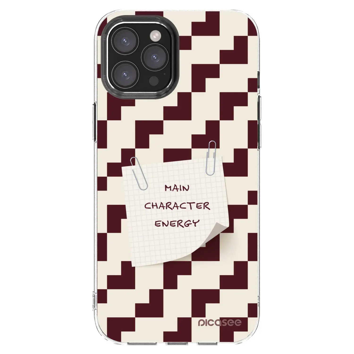 Silikonový průhledný obal pro Apple iPhone 12 Pro Max - Lead Role