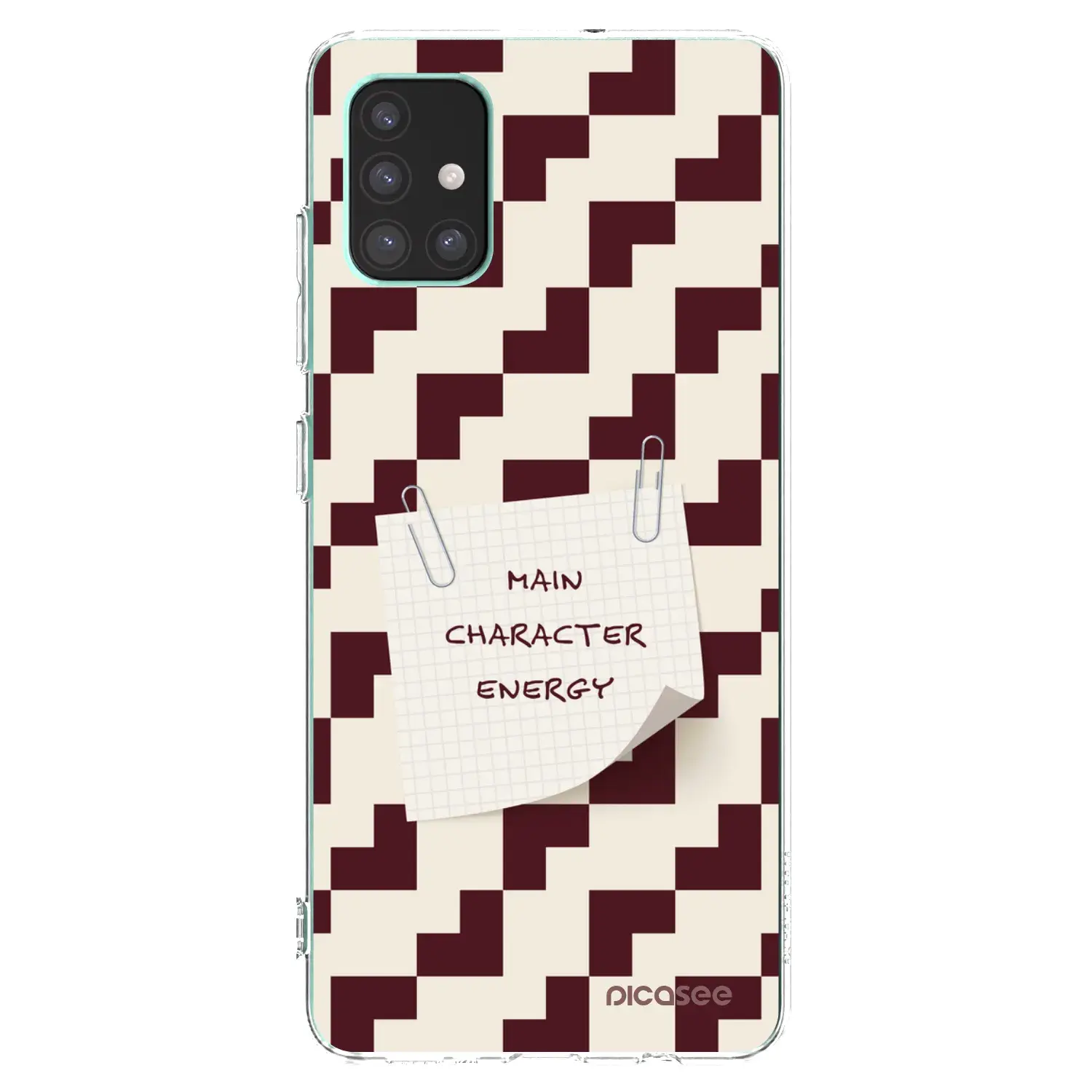 Silikonový průhledný obal pro Samsung Galaxy M51 M515F - Lead Role