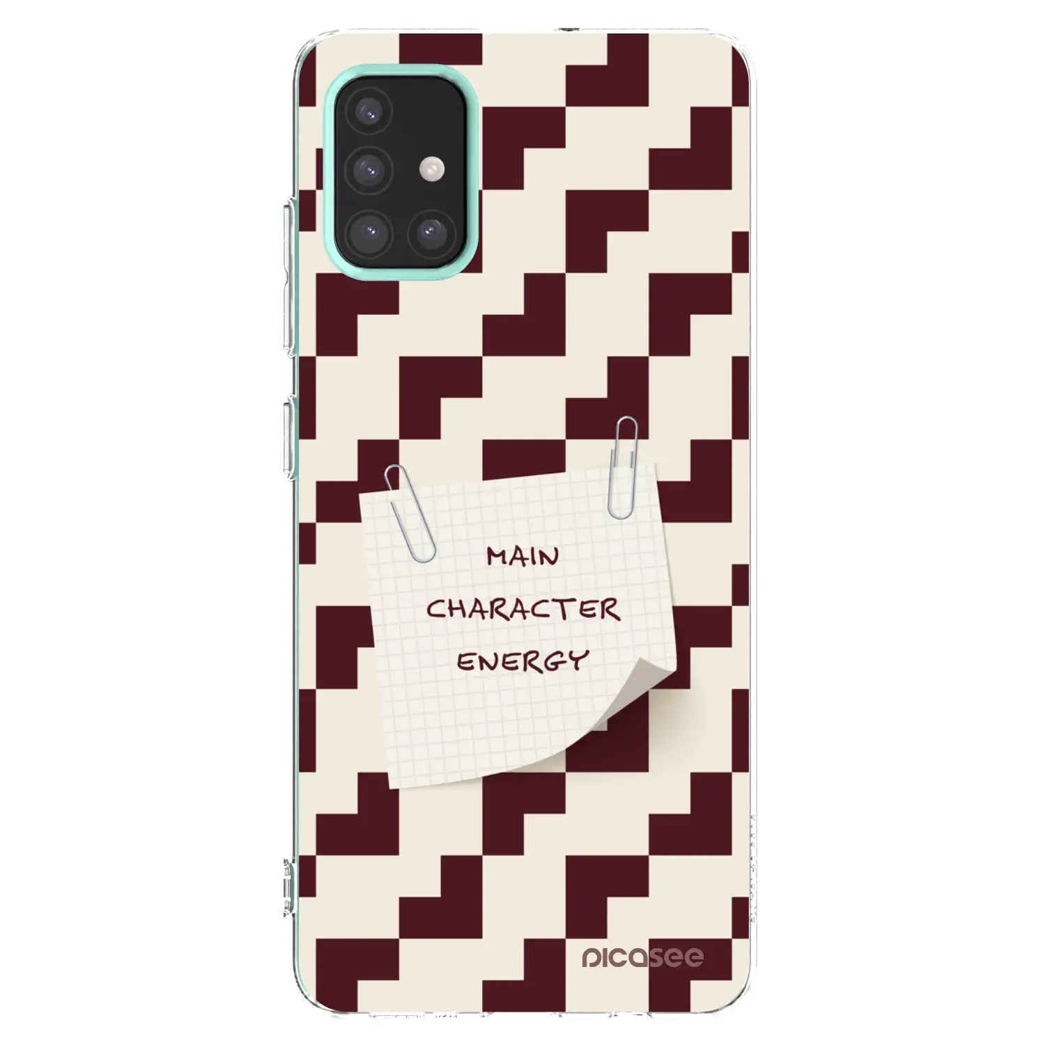 Silikonový průhledný obal pro Samsung Galaxy M31s - Lead Role