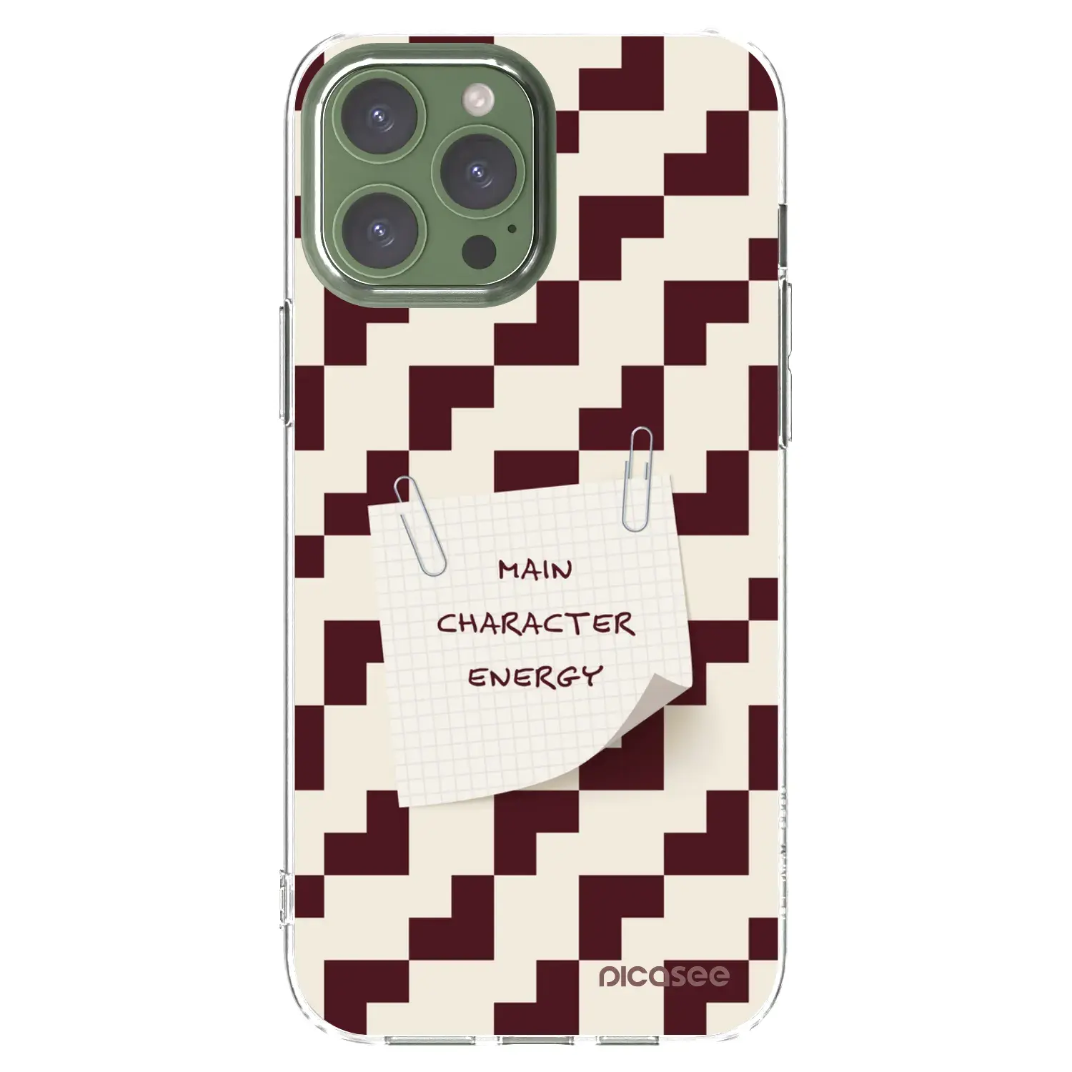 Silikonový průhledný obal pro Apple iPhone 13 Pro Max - Lead Role