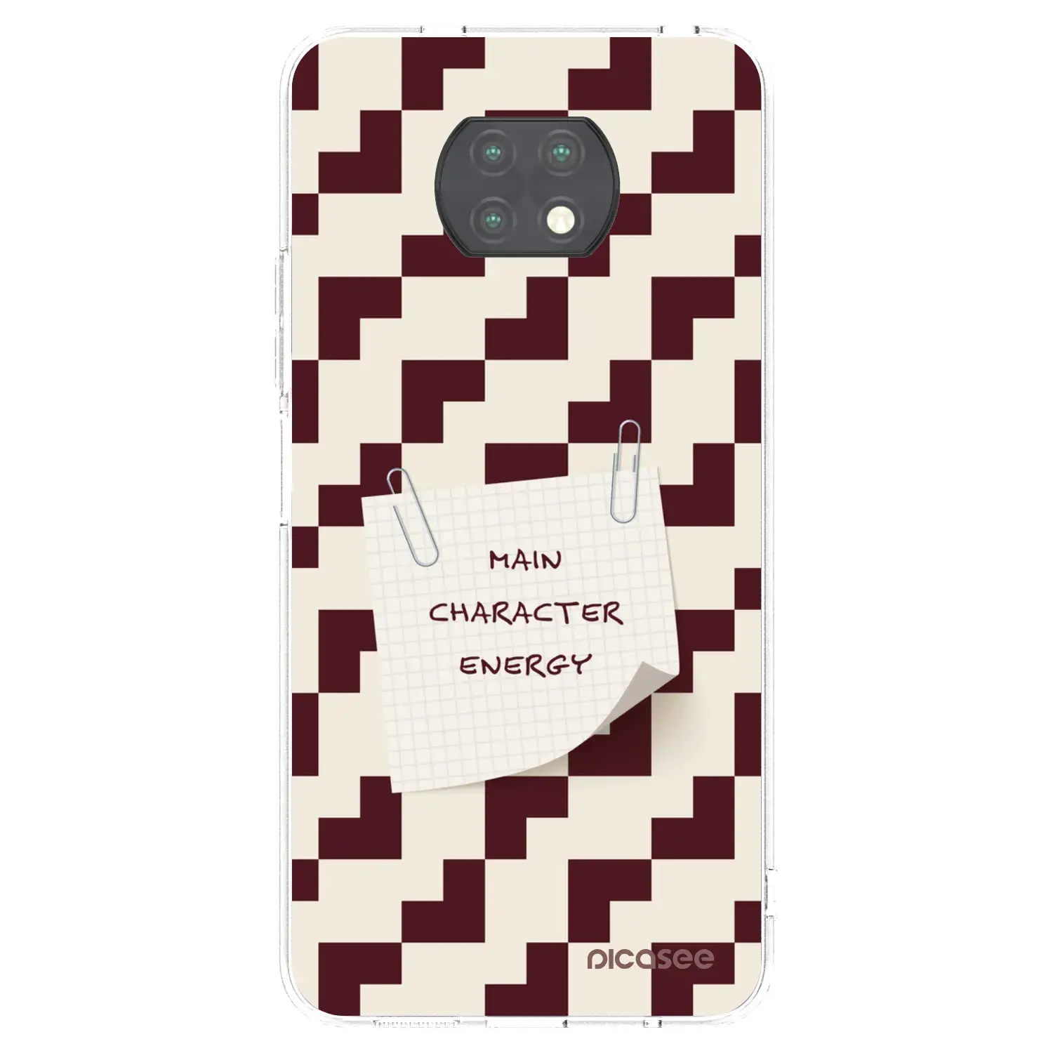 Silikonový průhledný obal pro Xiaomi Redmi Note 9T - Lead Role