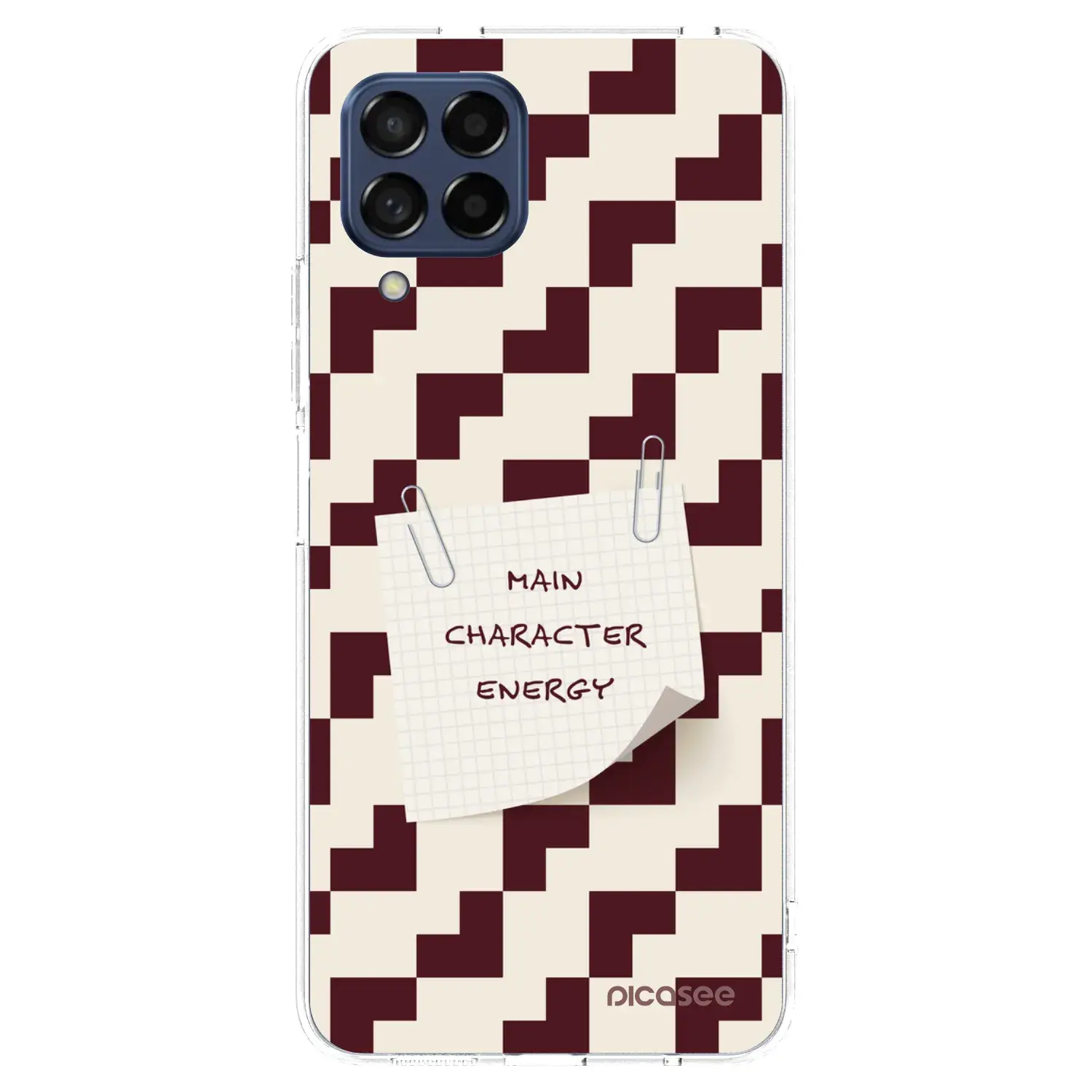 Silikonový průhledný obal pro Samsung Galaxy M53 5G - Lead Role