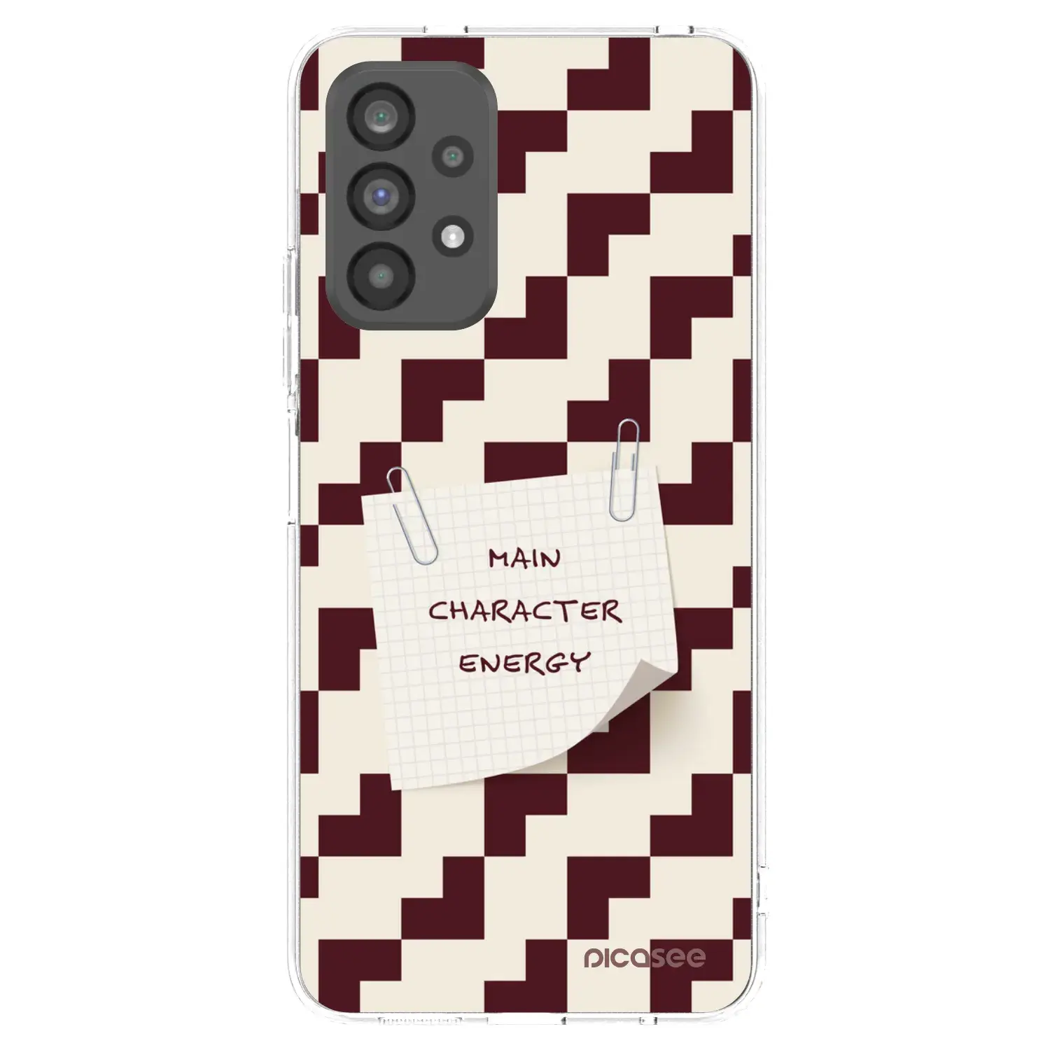 Silikonový průhledný obal pro Samsung Galaxy A73 5G - Lead Role