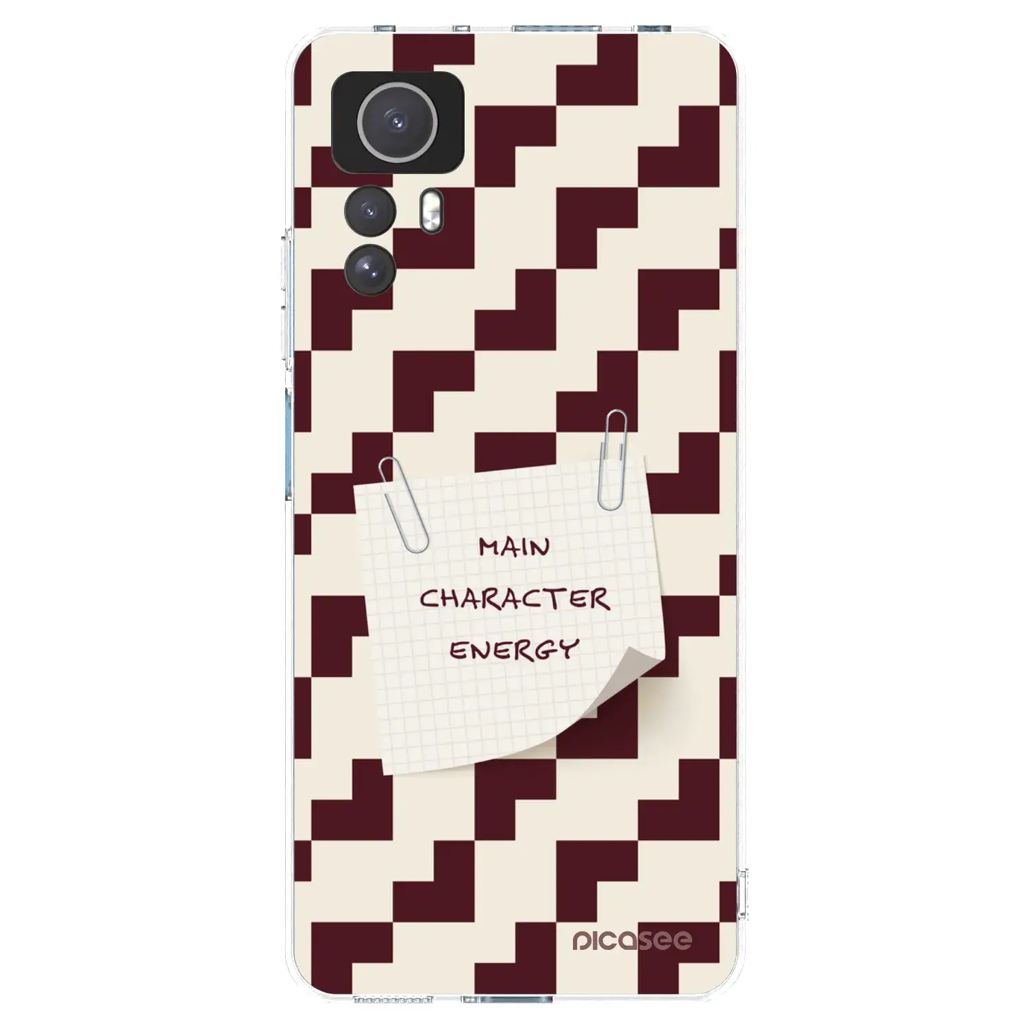 Silikonový průhledný obal pro Xiaomi Redmi Note 12S - Lead Role