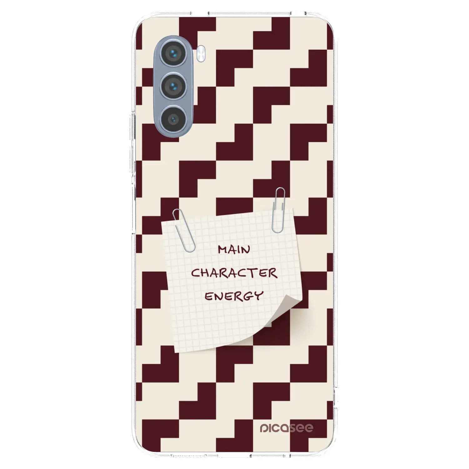 Silikonový průhledný obal pro Motorola Moto G62 - Lead Role