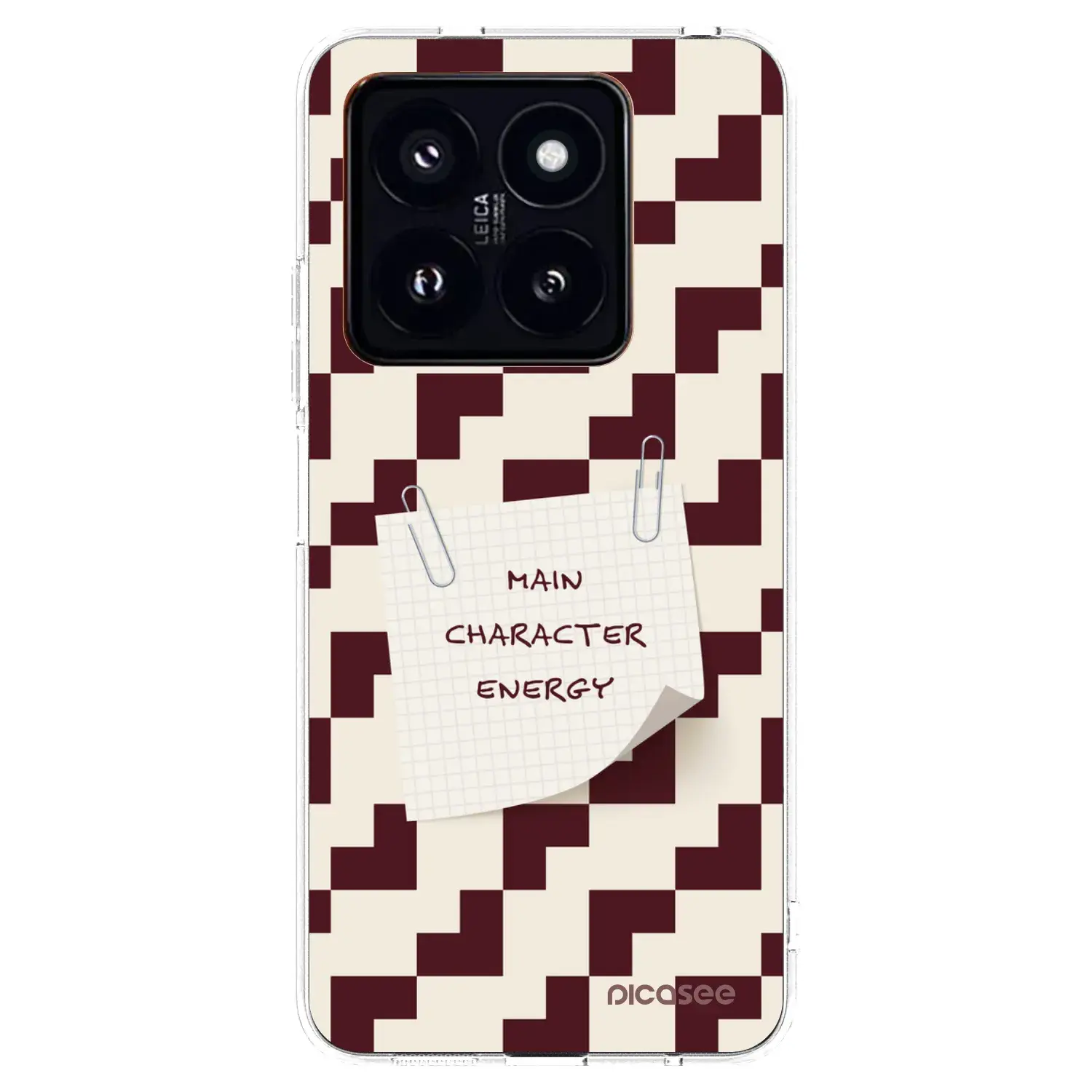 Silikonový průhledný obal pro Xiaomi 14 Pro - Lead Role