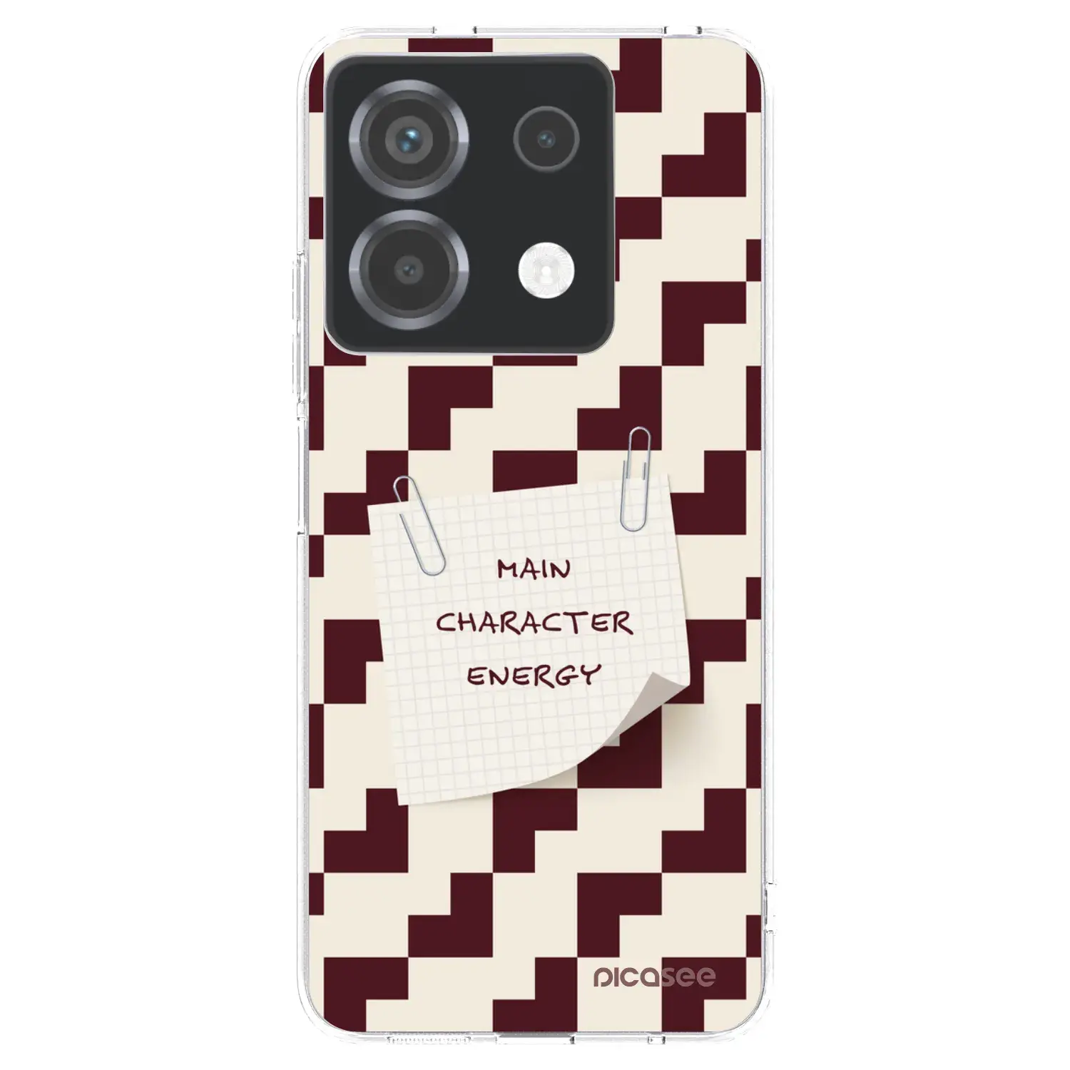 Silikonový průhledný obal pro Xiaomi Poco X6 - Lead Role