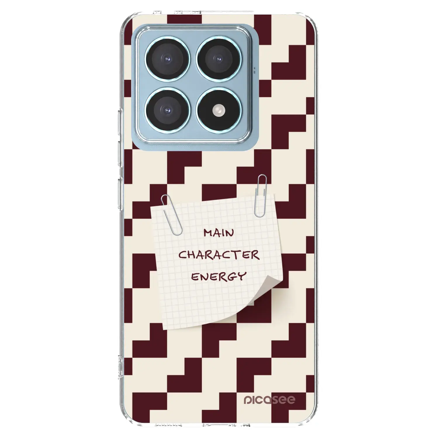 Silikonový průhledný obal pro Xiaomi 14T Pro - Lead Role