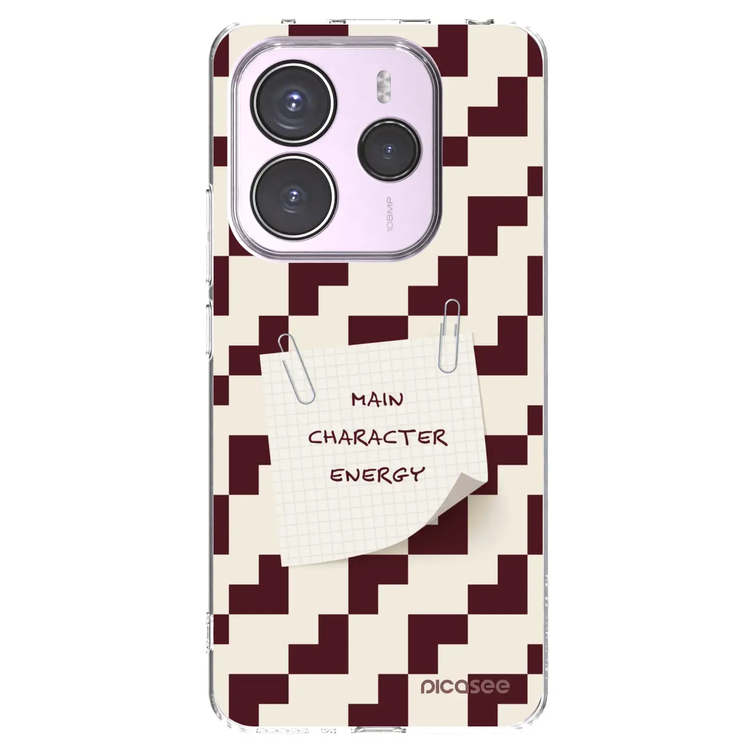 Silikonový průhledný obal pro Xiaomi Redmi Note 14 5G - Lead Role