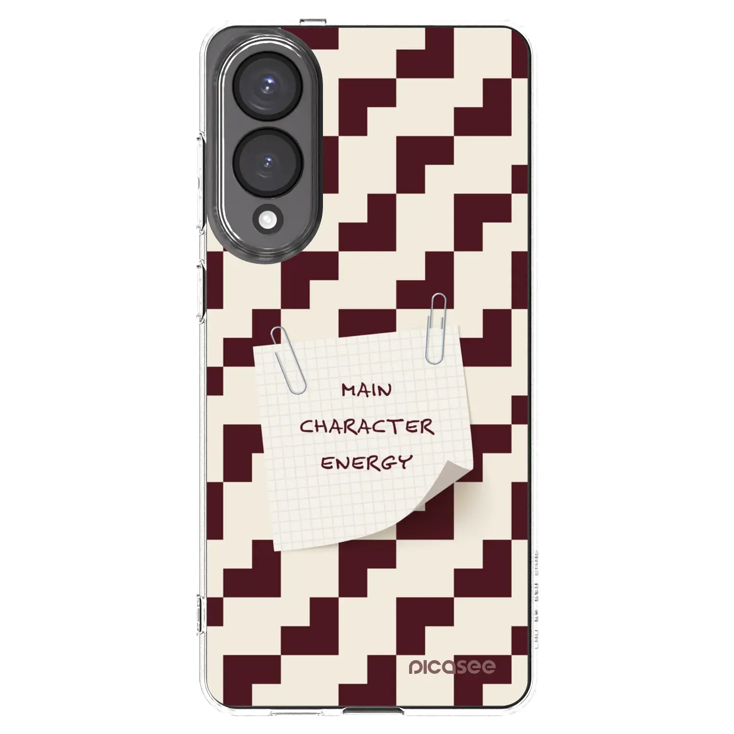 Silikonový průhledný obal pro Samsung Galaxy S25 Edge 5G - Lead Role