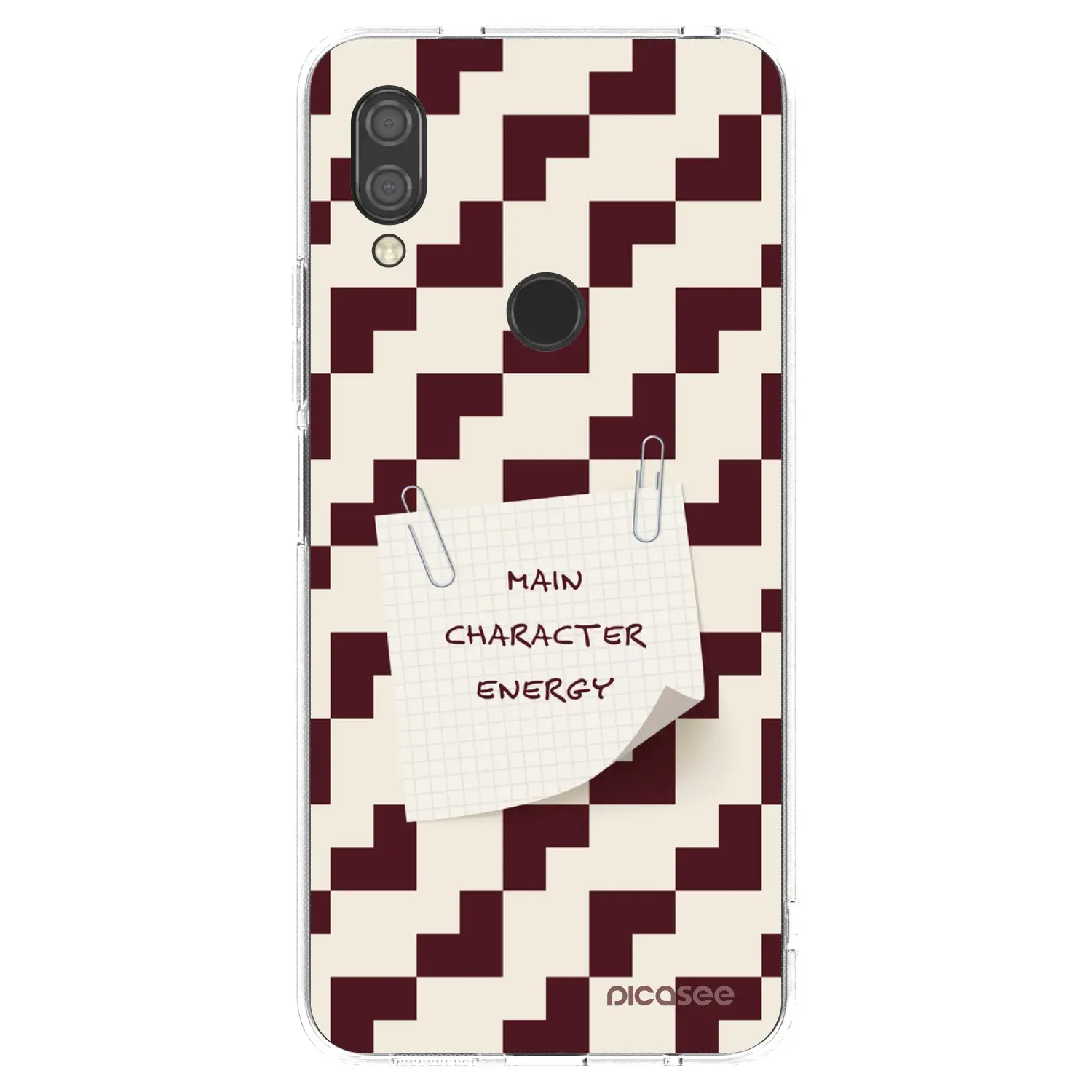 Silikonový průhledný obal pro Xiaomi Redmi 7 - Lead Role