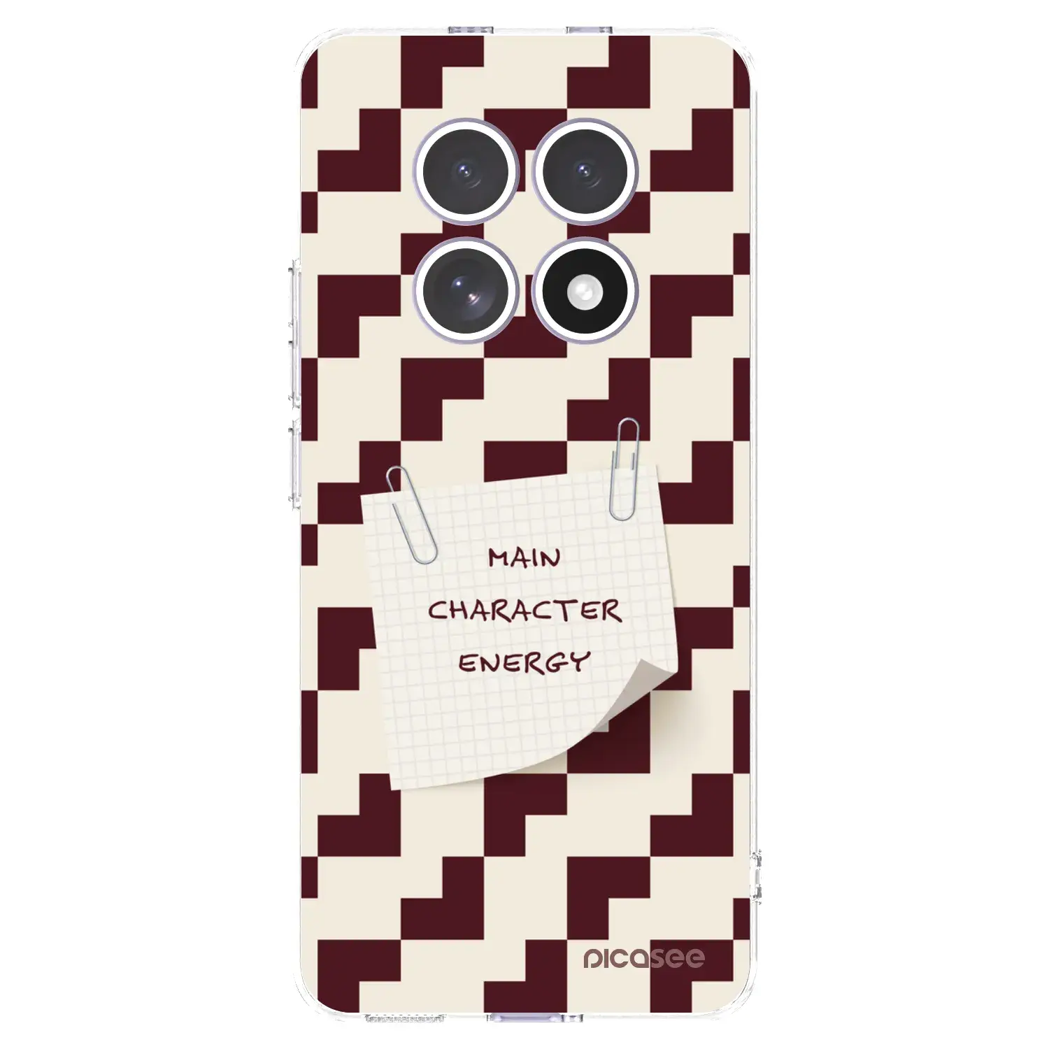 Silikonový průhledný obal pro Xiaomi Redmi Note 15 4G - Lead Role