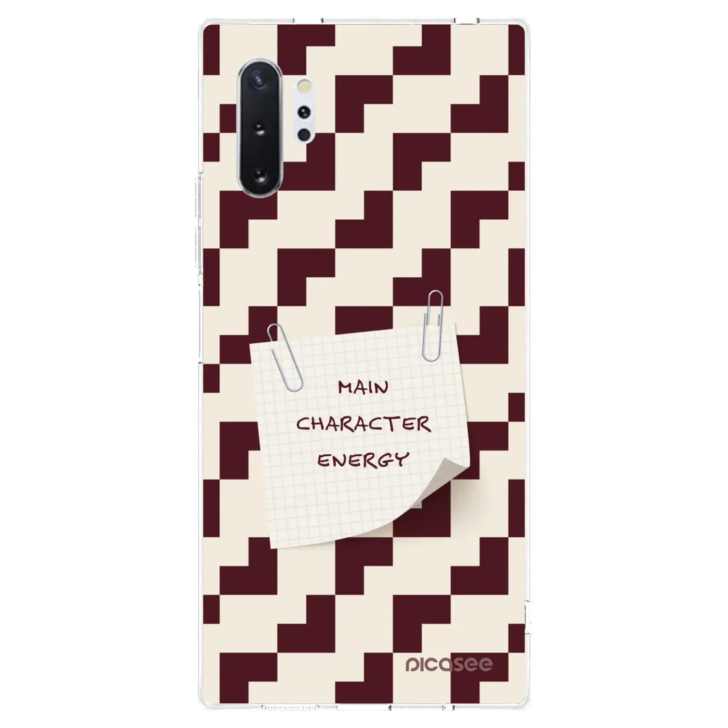 Silikonový průhledný obal pro Samsung Galaxy Note 10+ N975F - Lead Role