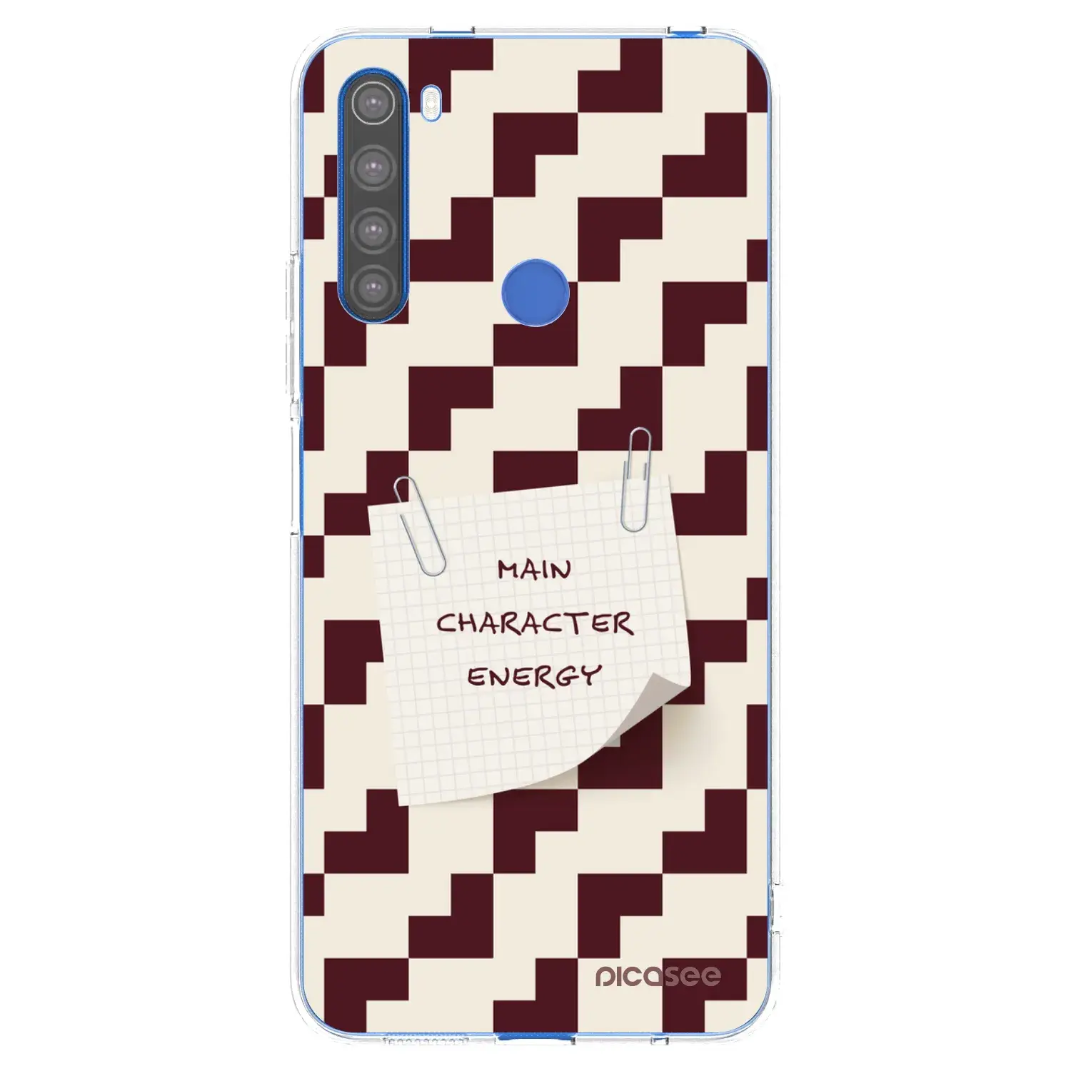 Silikonový průhledný obal pro Xiaomi Redmi Note 8T - Lead Role