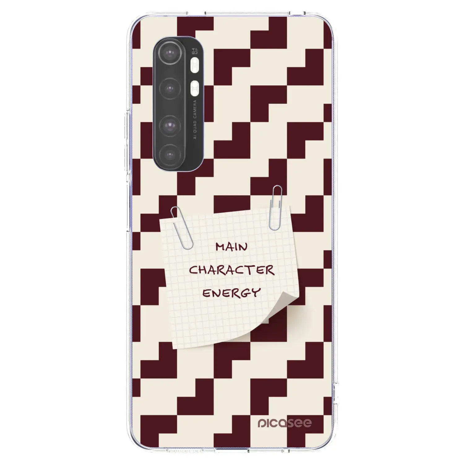 Silikonový průhledný obal pro Xiaomi Mi Note 10 Lite - Lead Role