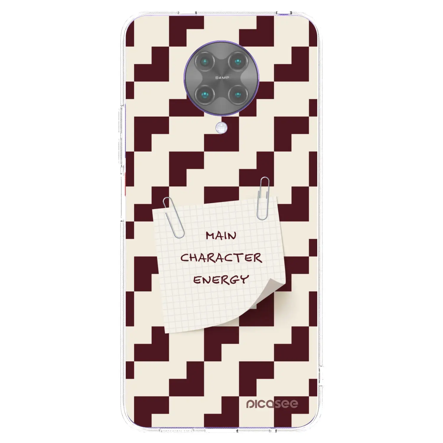 Silikonový průhledný obal pro Xiaomi Poco F2 Pro - Lead Role