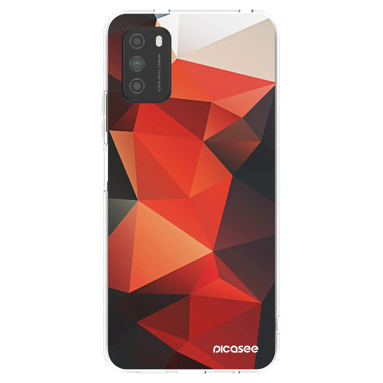 Silikonový průhledný obal pro Xiaomi Poco M3 - Wallpaper 2
