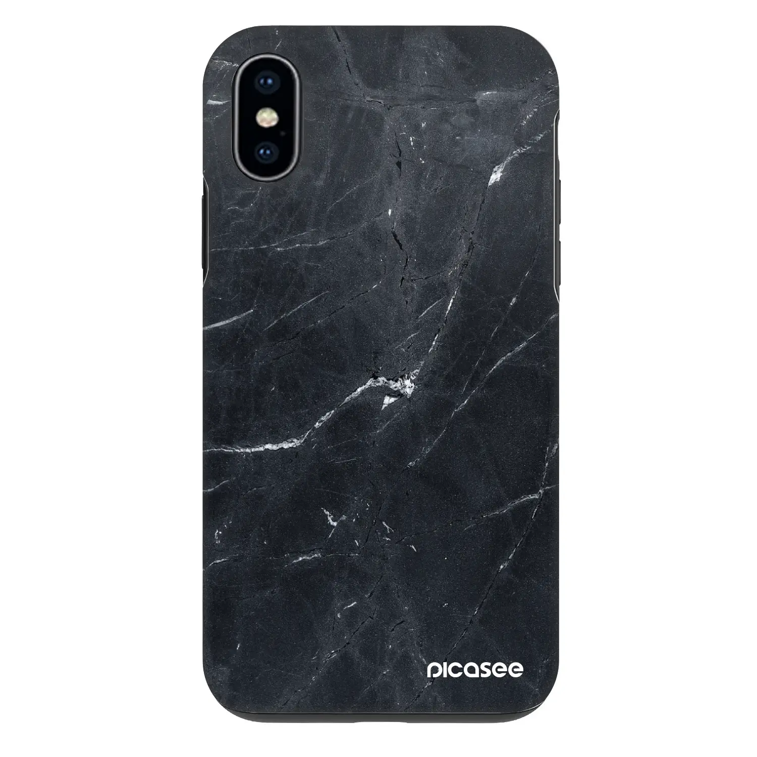 Fashion Case pro Apple iPhone X/XS - Black marble