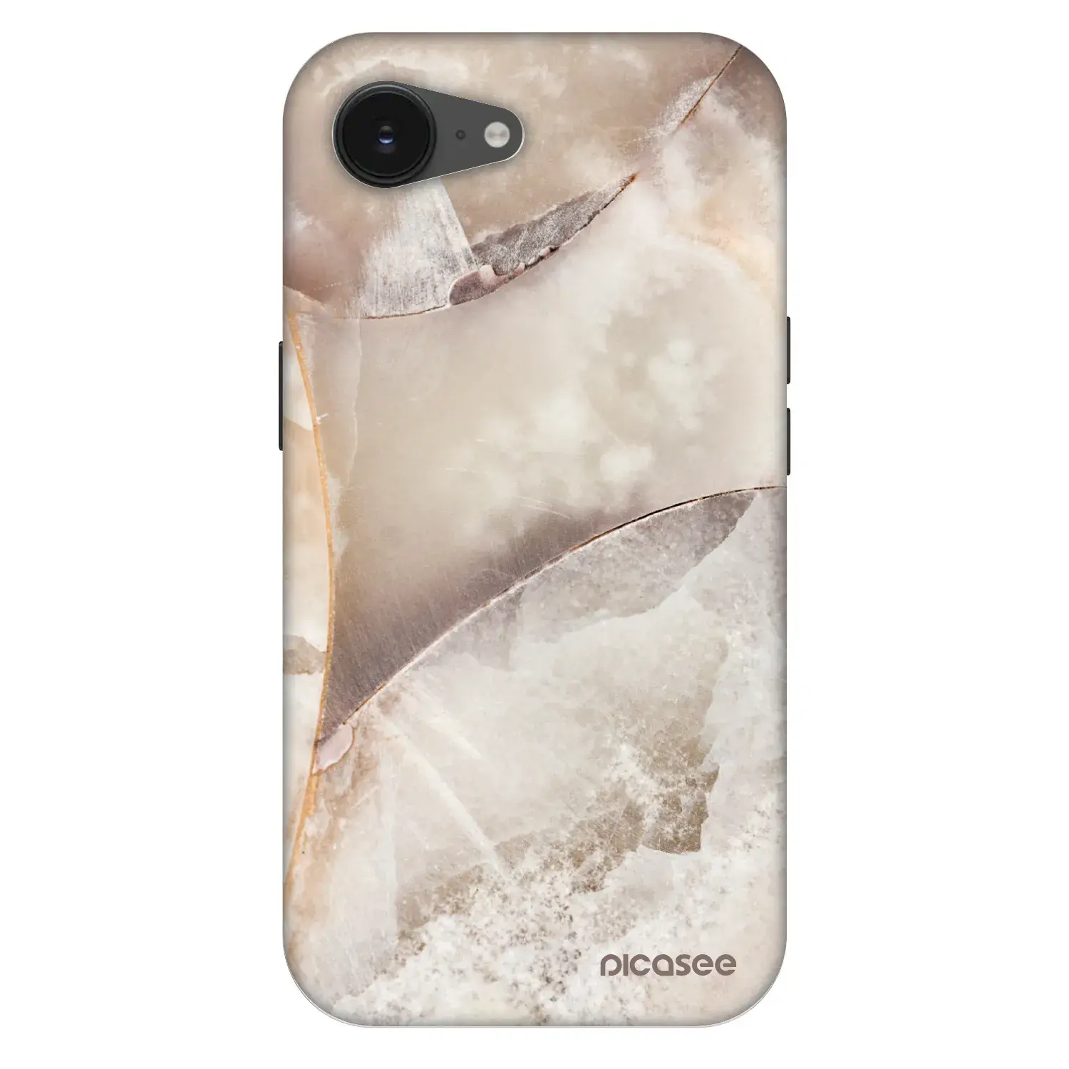 Fashion Case MagSafe Apple iPhone 17e - Cream marble