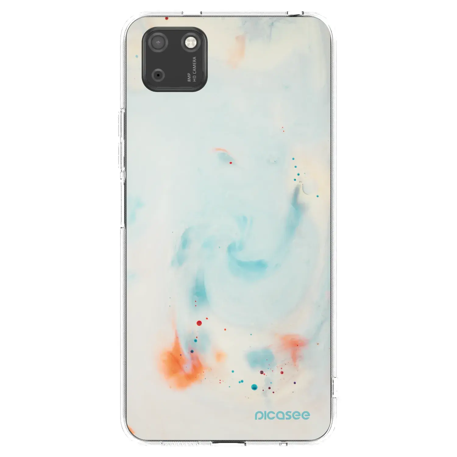 Silikonový průhledný obal pro Huawei Y5P - Splash