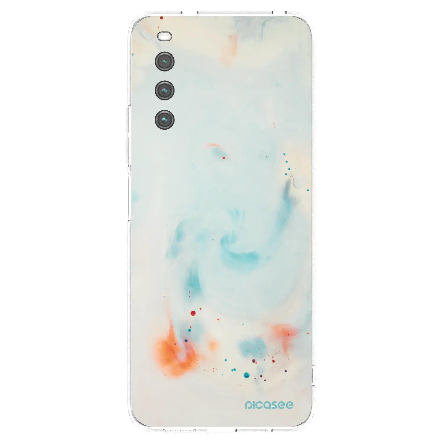 Silikonový průhledný obal pro Sony Xperia 10 IV 5G - Splash
