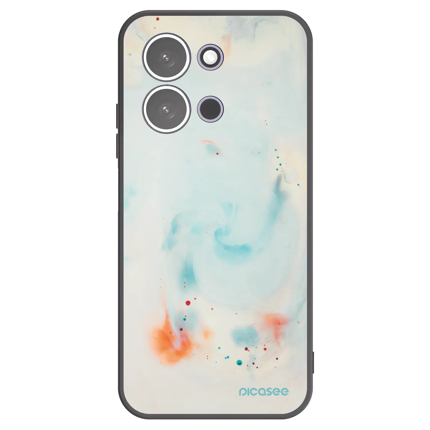 Silikonový černý obal pro Xiaomi Redmi 15C 5G - Splash