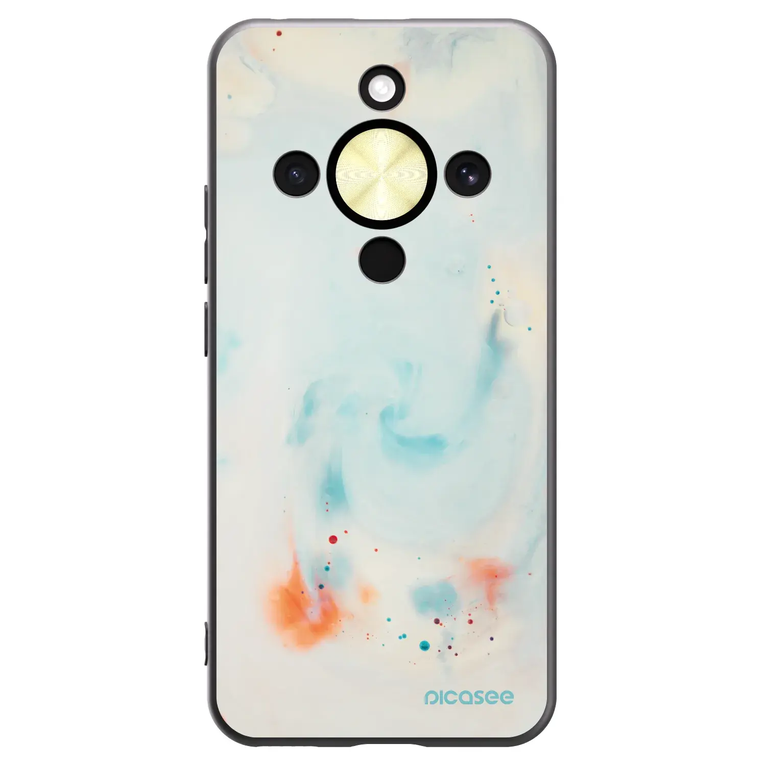 Silikonový černý obal pro Honor Magic8 Lite 5G - Splash