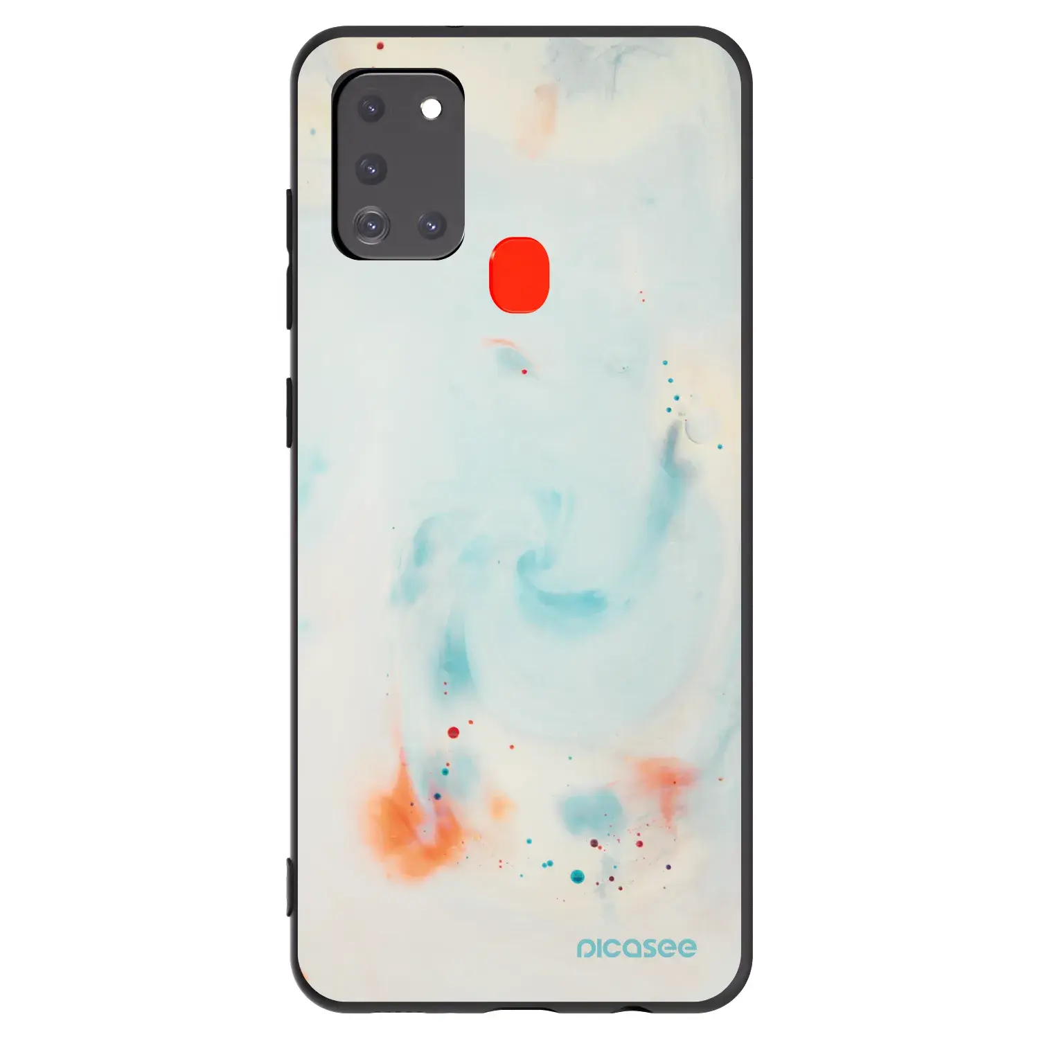 Silikonový černý obal pro Samsung Galaxy A21s - Splash