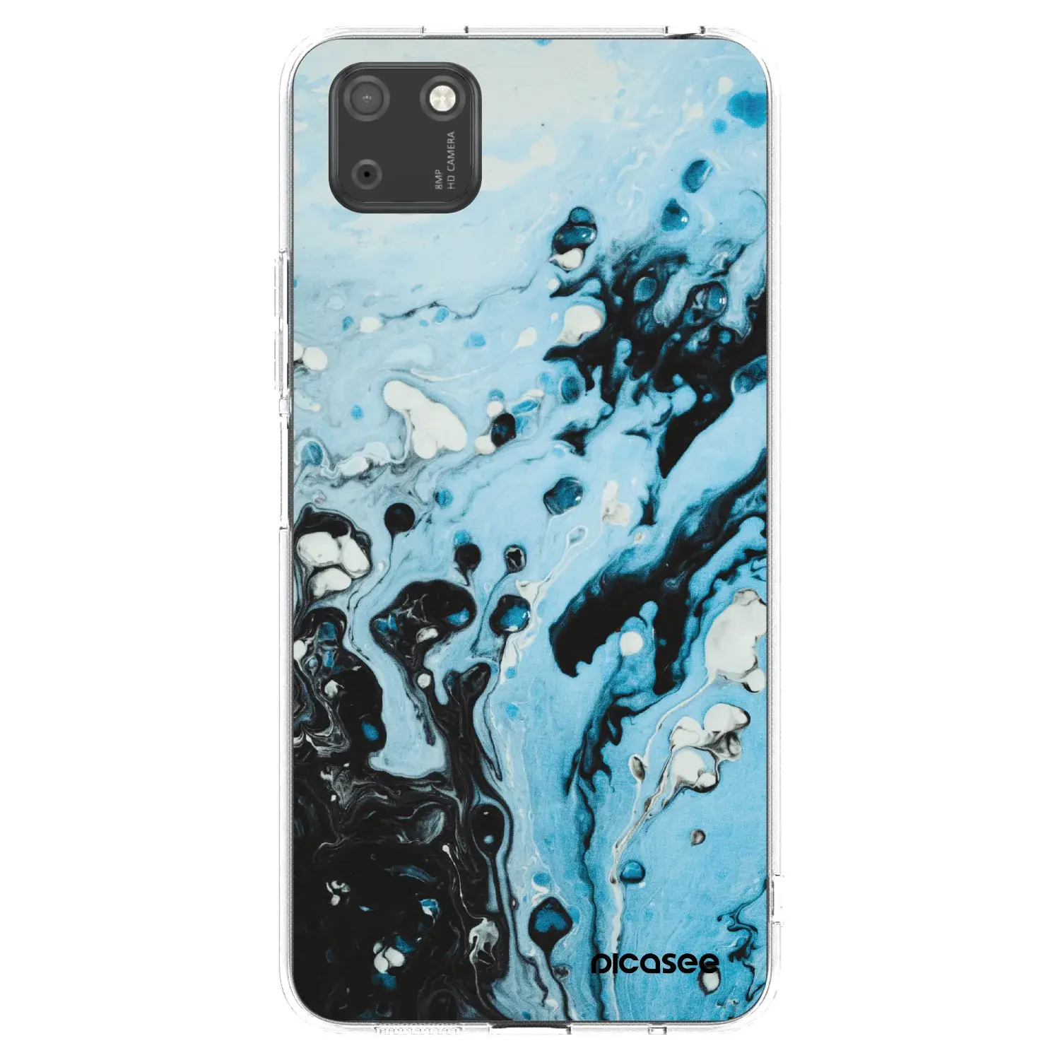 Silikonový průhledný obal pro Huawei Y5P - Organic blue