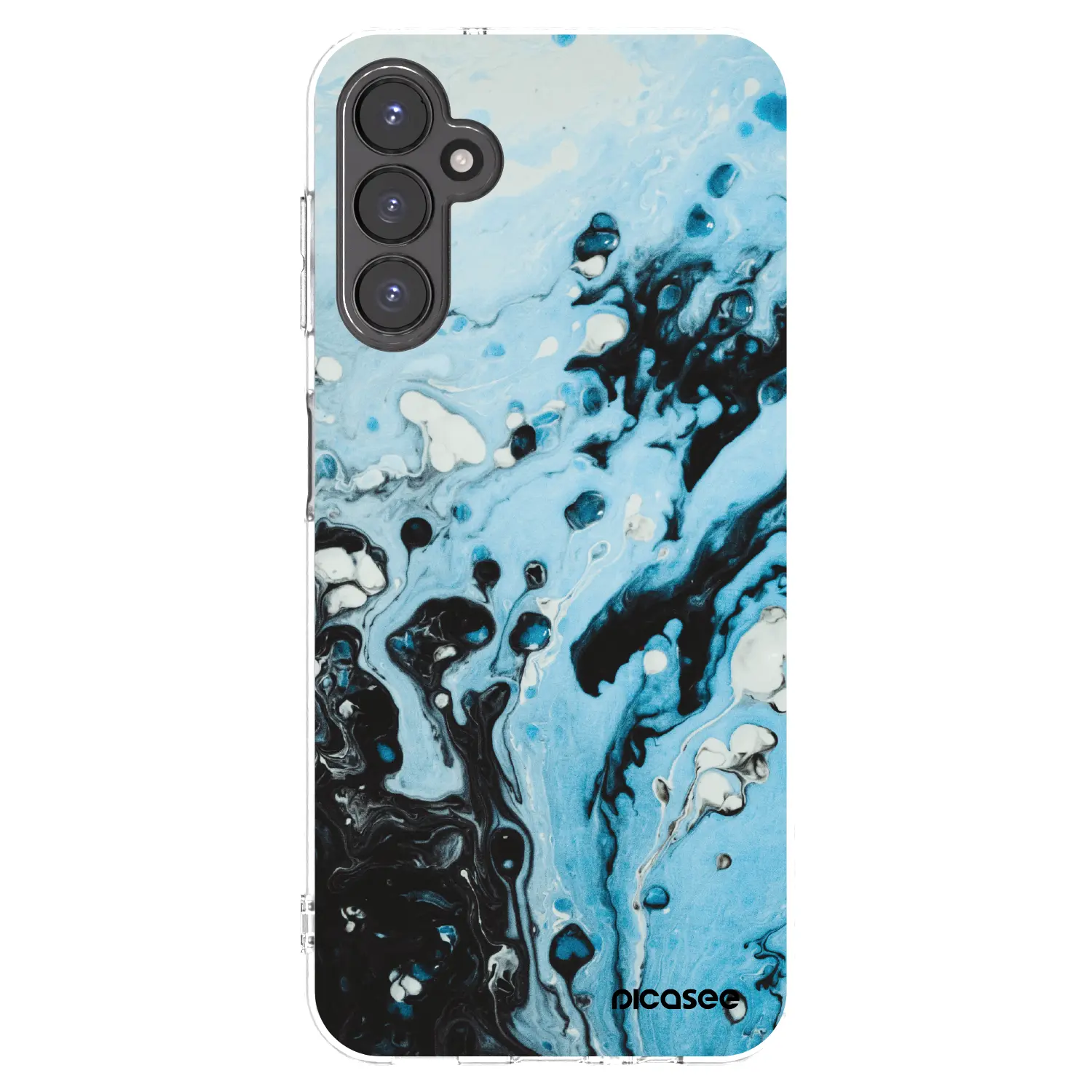 Silikonový průhledný obal pro Samsung Galaxy A14 5G A146P - Organic blue